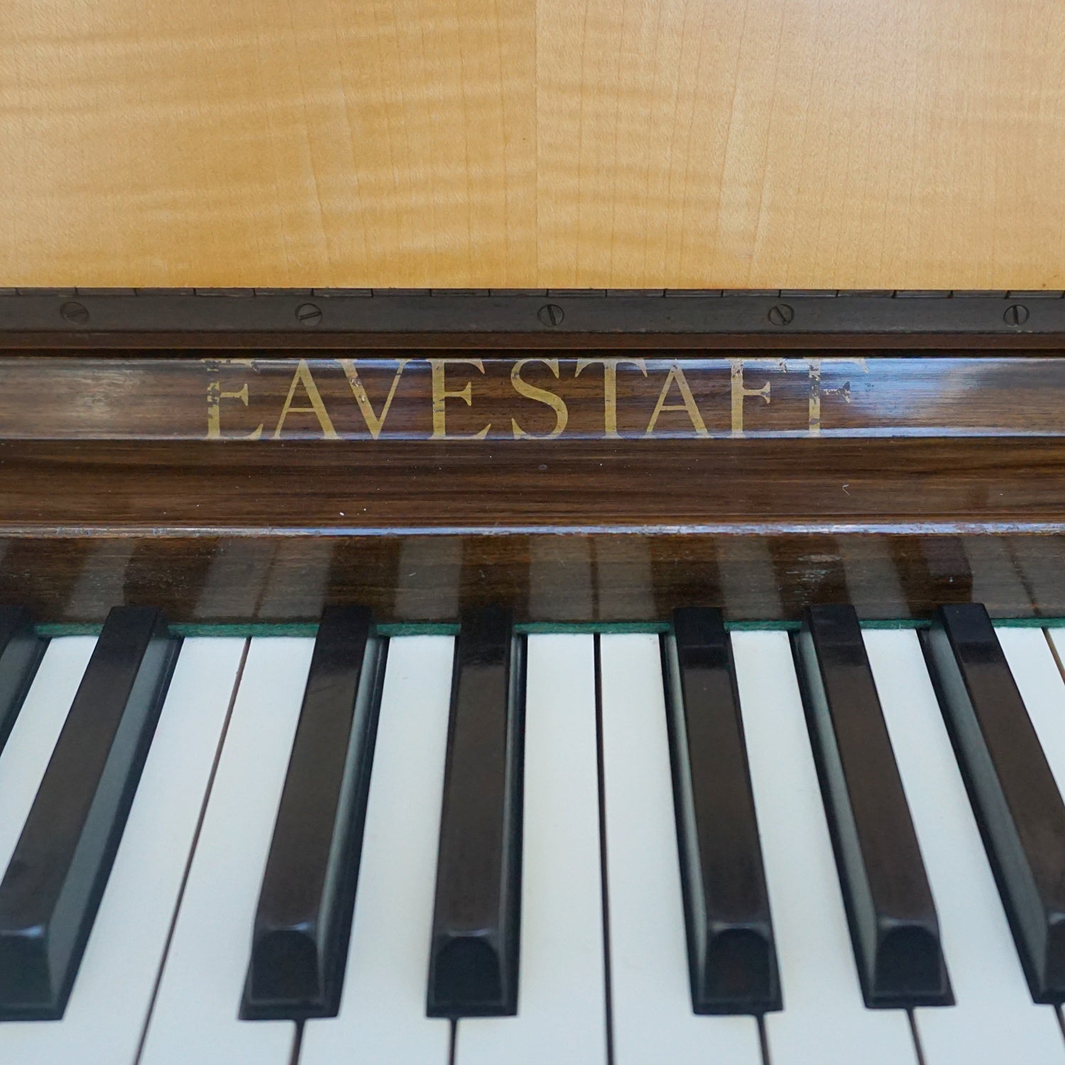 Art Deco Satin Birch Veneered-Eavestaff-Upright-Piano-Art-Deco-Original-Jeroen Markies Art Deco