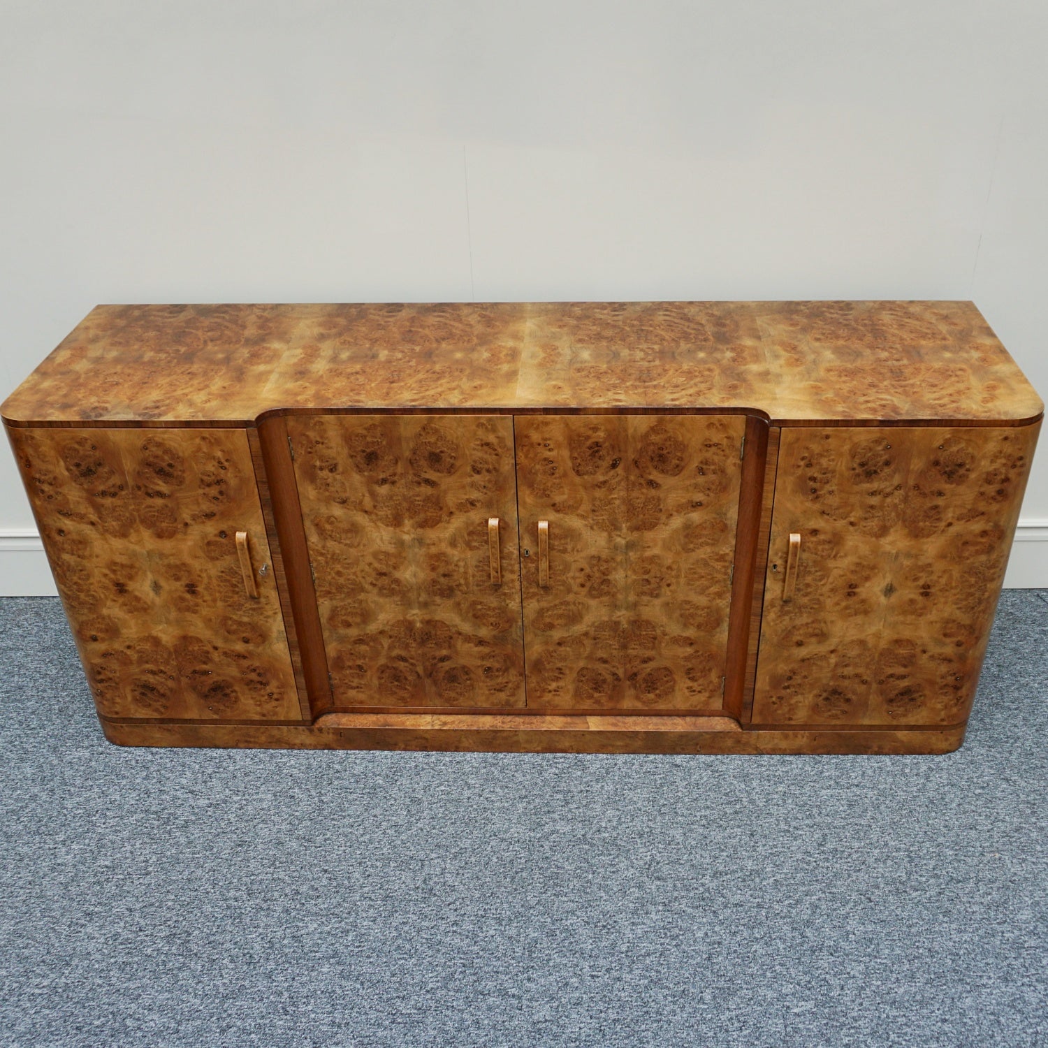 Art Deco Sideboard - Harry & Lou Epstein - Walnut -  Jeroen Markies Art Deco Furniture