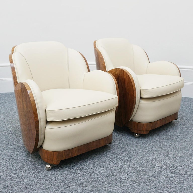 Art Deco Cloud Chairs - Harry & Lou Epstein - 1930's - Jeroen Markies Art Deco