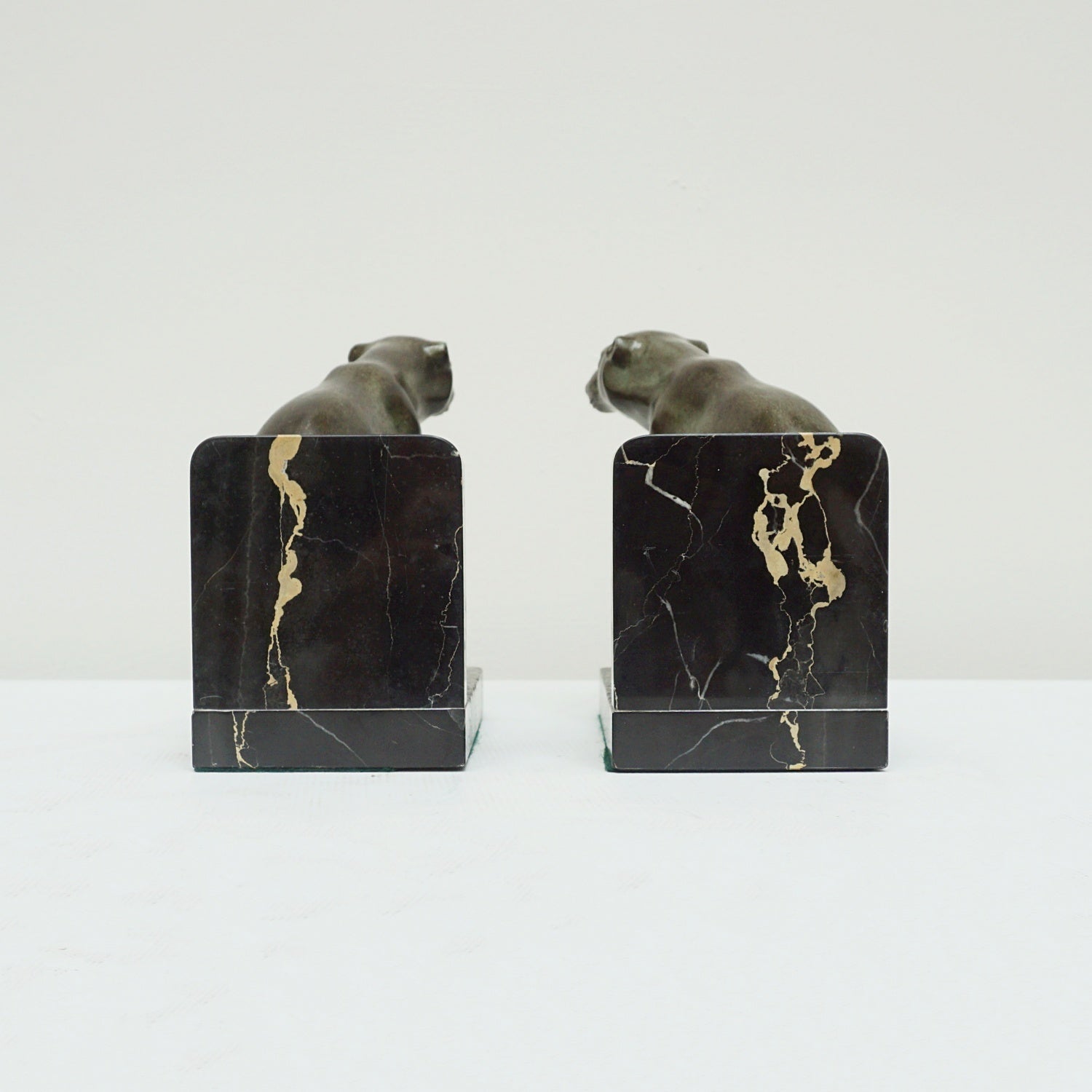 Art Deco Bookends - Polar Bears - 1930's - French - Jeroen Markies Art Deco Furniture