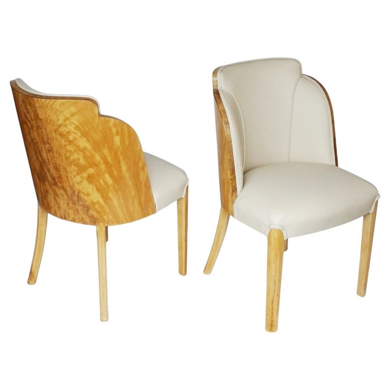 Art Deco Cloud Chairs by Harry & Lou Epstein - Art Deco Chairs - Jeroen Markies Art Deco