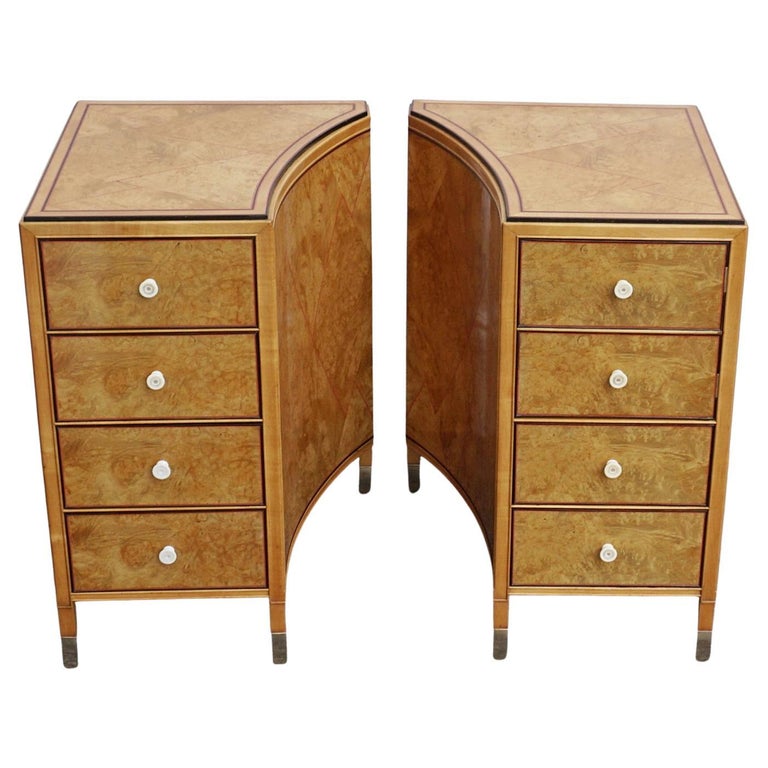 Art Deco Bedside Cabinets by James Henry Sellers - Jeroen Markies Art Deco