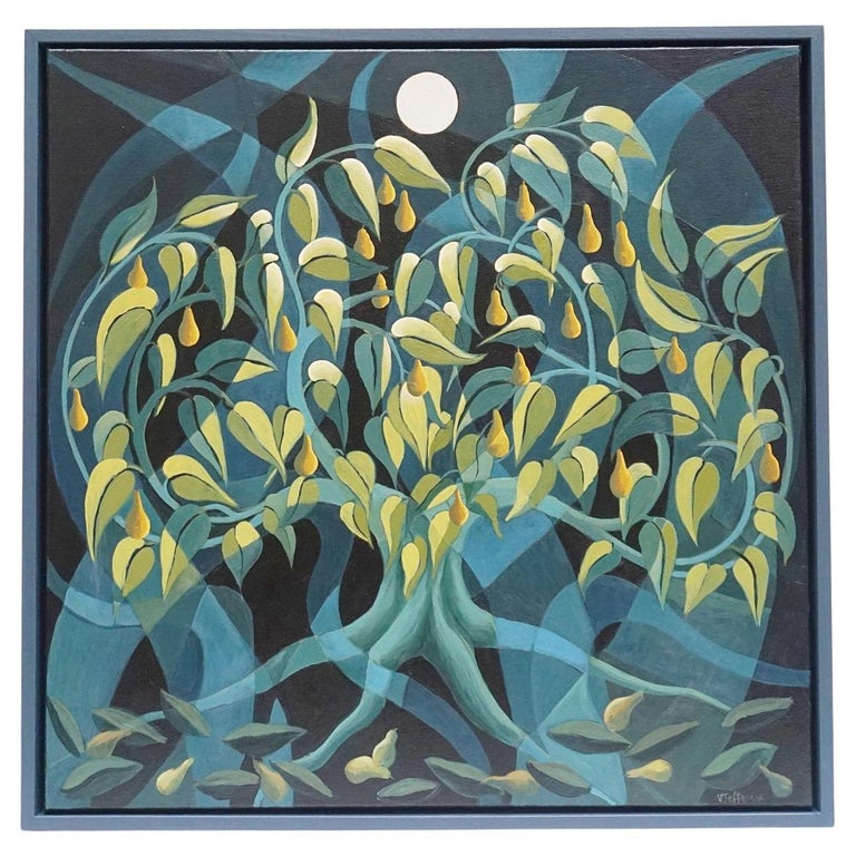 A Contemporary Art Deco Style Oil On Canvas Painting - Jeroen Markies Art Deco