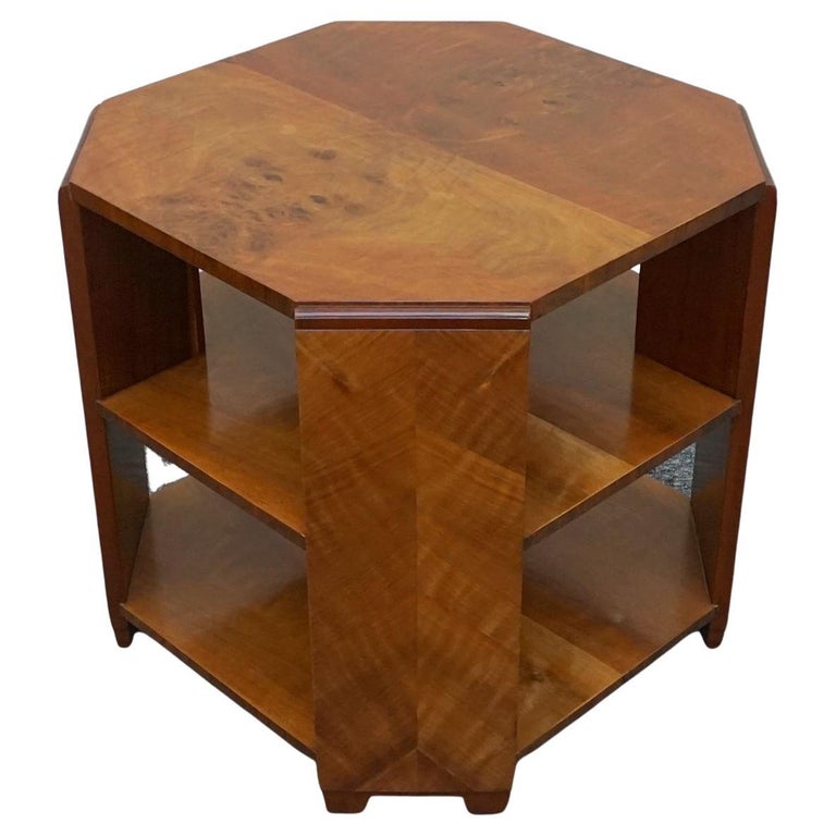 Original Heal's of London Side Table with Original Stamp - Jeroen Markies Art Deco