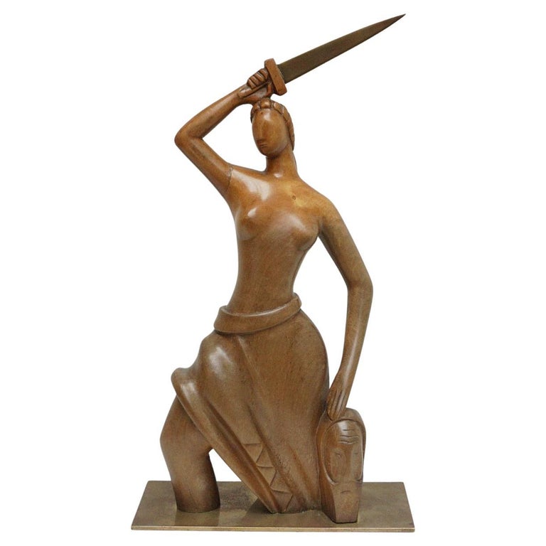 An Art Deco Sculpture by Hungarian designer Laszlo Hoenig - Jeroen Markies Art Deco