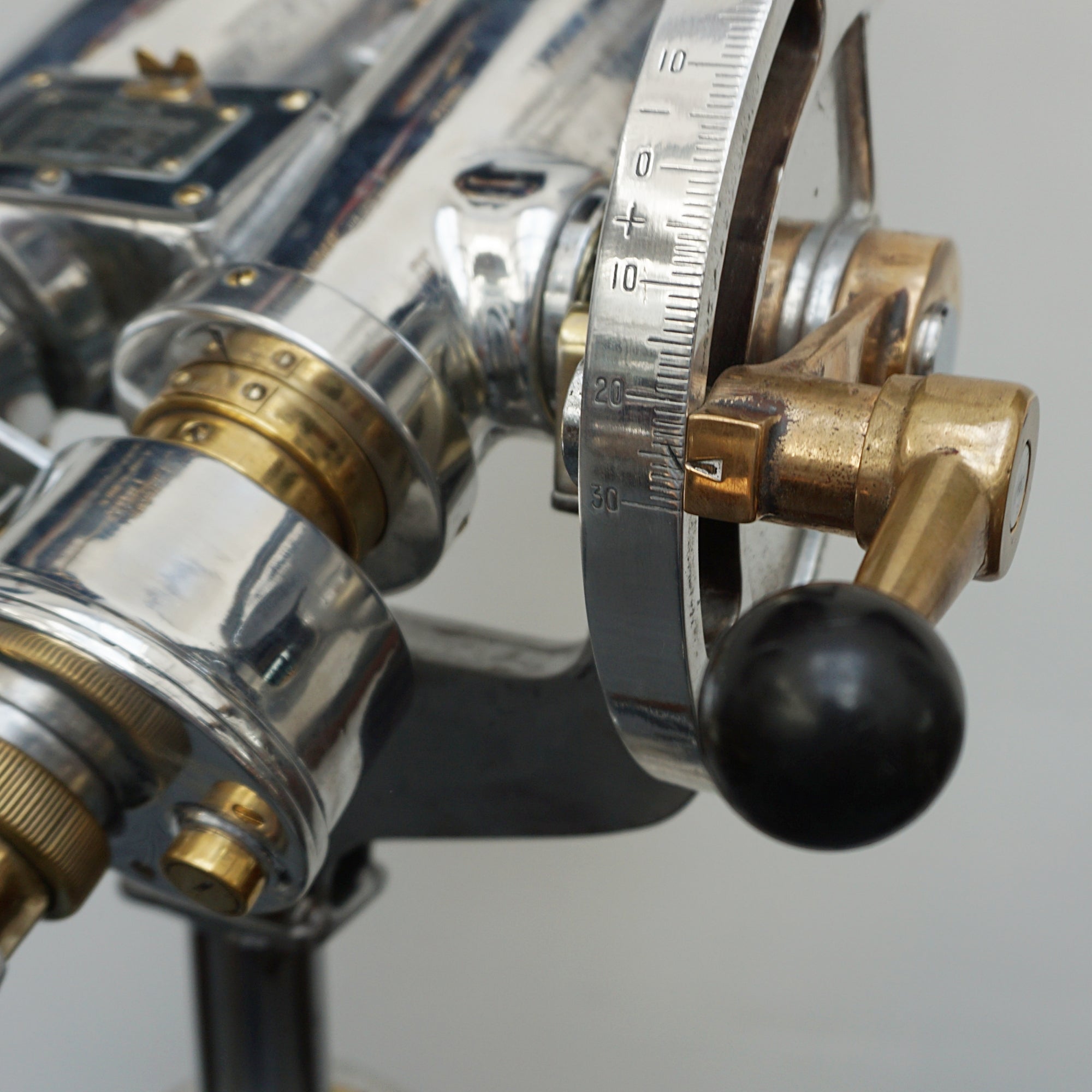 WW11 Japanese 15x80 Naval/Marine Binoculars - Chromed Metal and Brass - Jeroen Markies Art Deco