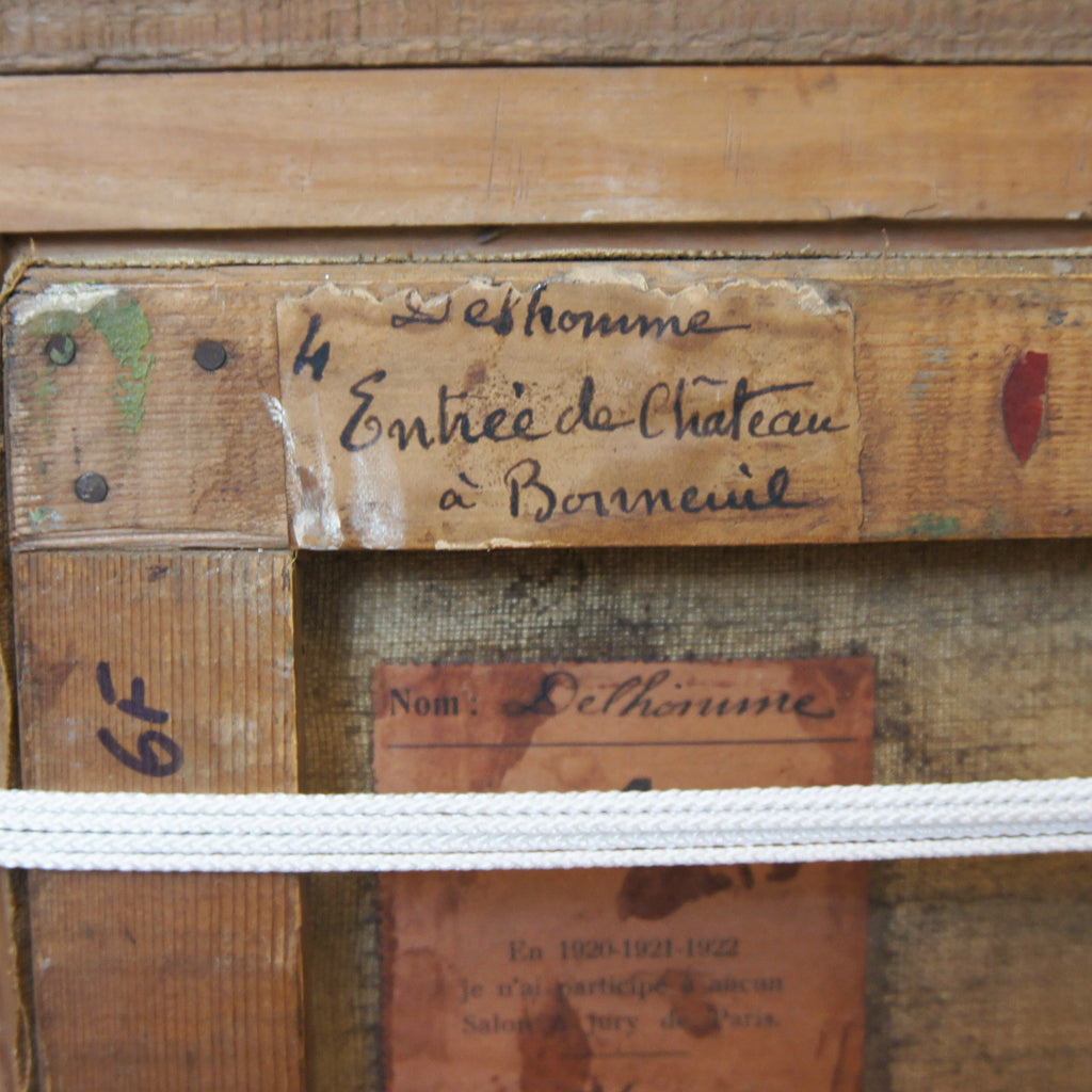 'Entrée de Chateau à Bonneuil'