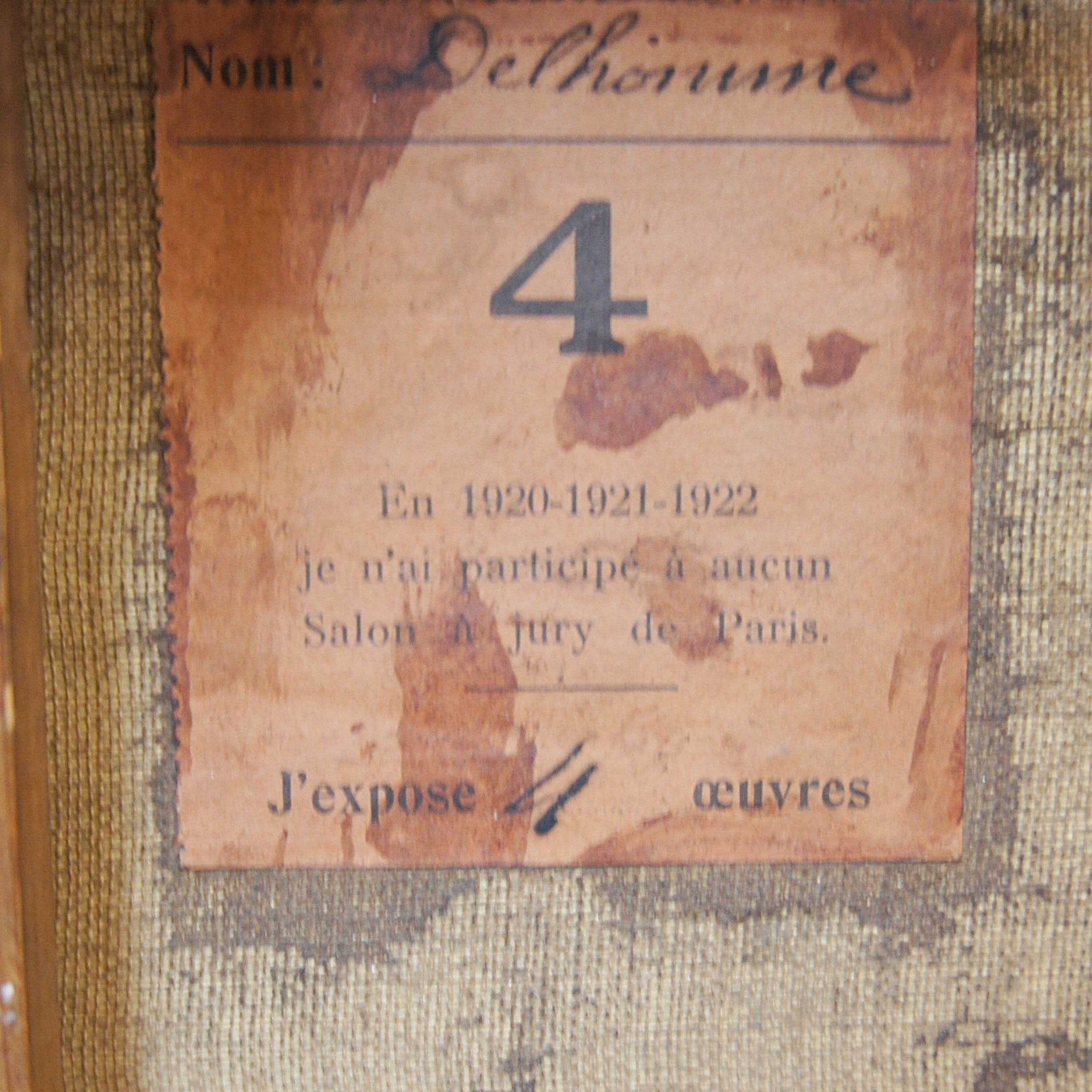 'Entrée de Chateau à Bonneuil'