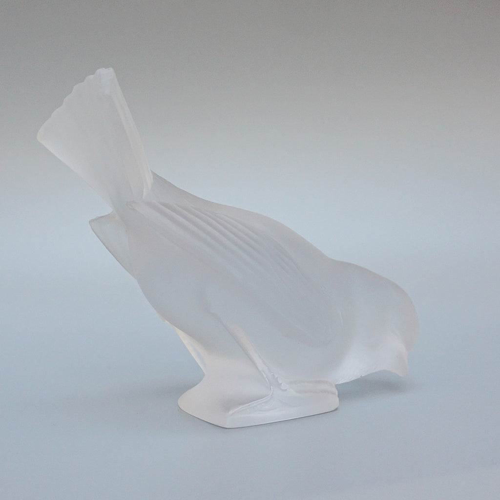 Moineau Timide Lalique Glass Paperweight - Jeroen Markies Art Deco