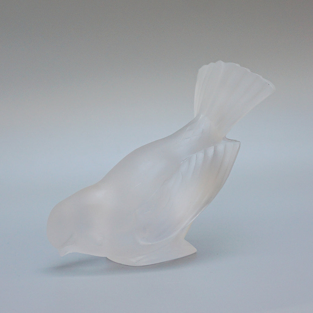 Moineau Timide Lalique Glass Paperweight - Jeroen Markies Art Deco