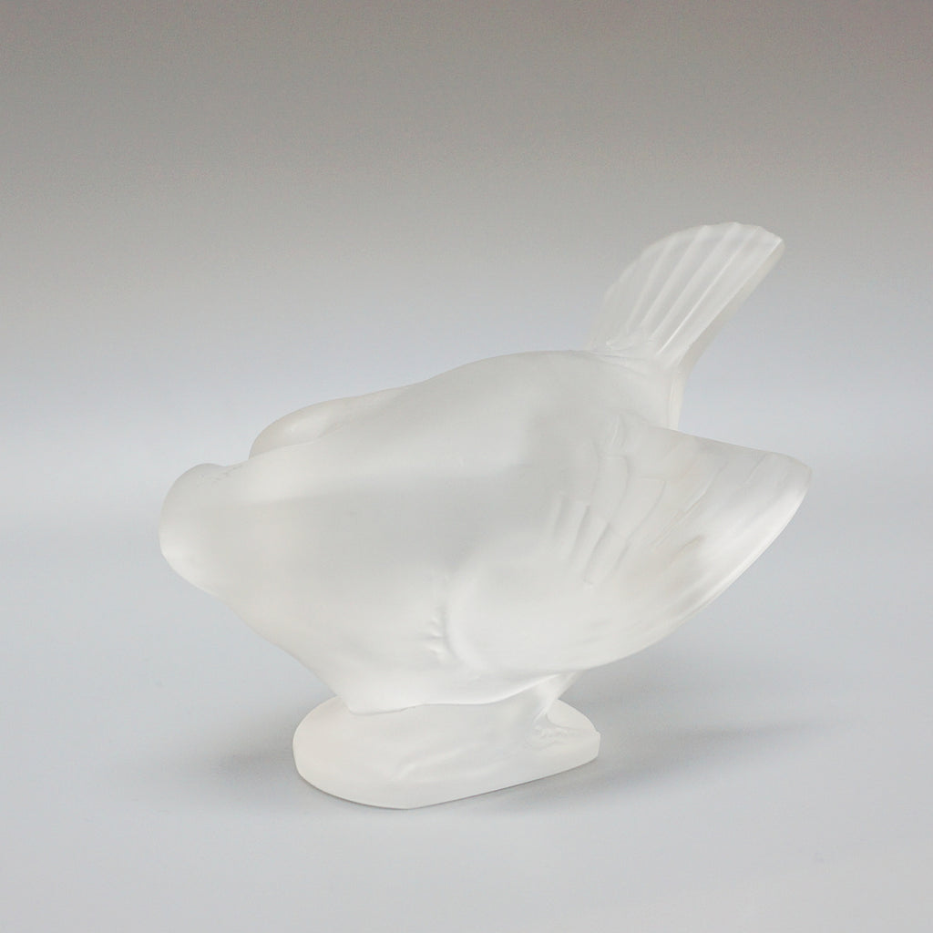 Moineau Coquet an Art Deco glass bird paperweight by Marc Lalique - Jeroen Markies Art Deco