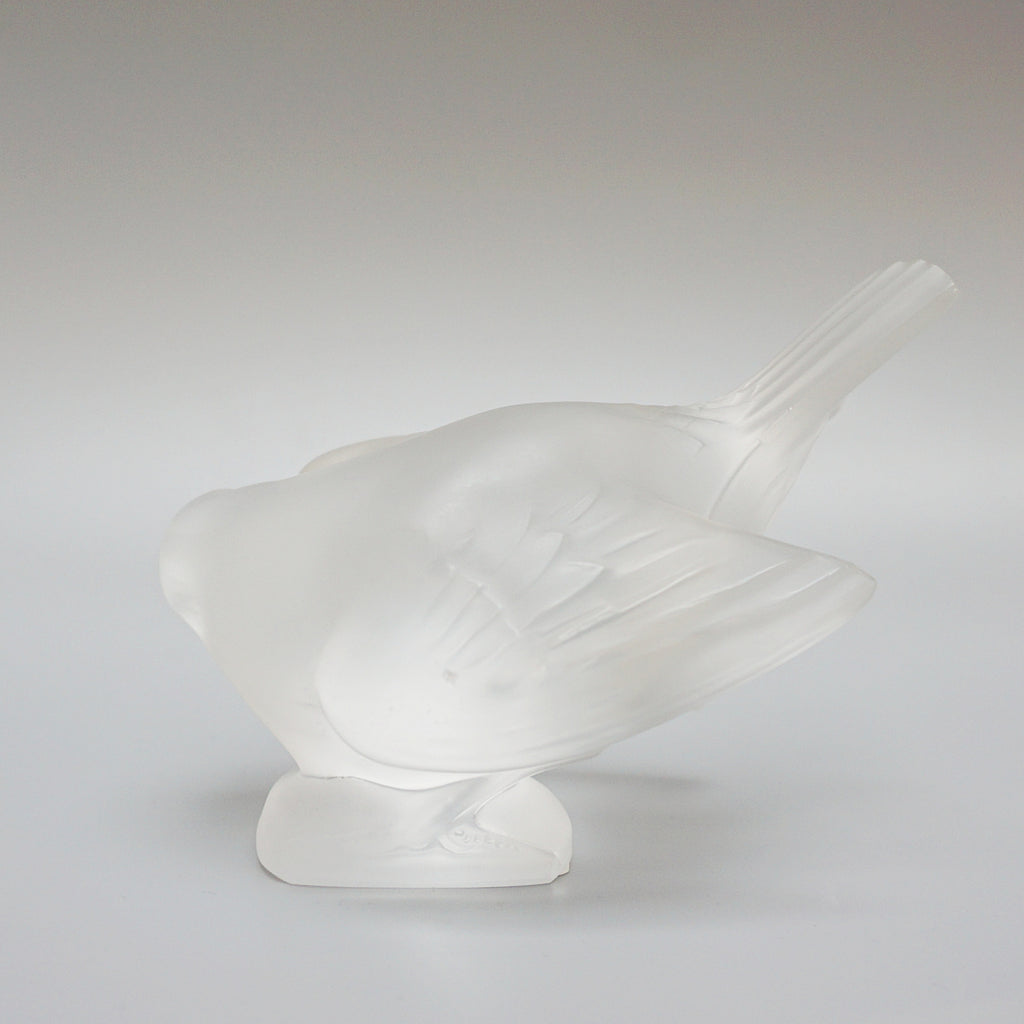 Moineau Coquet an Art Deco glass bird paperweight by Marc Lalique - Jeroen Markies Art Deco