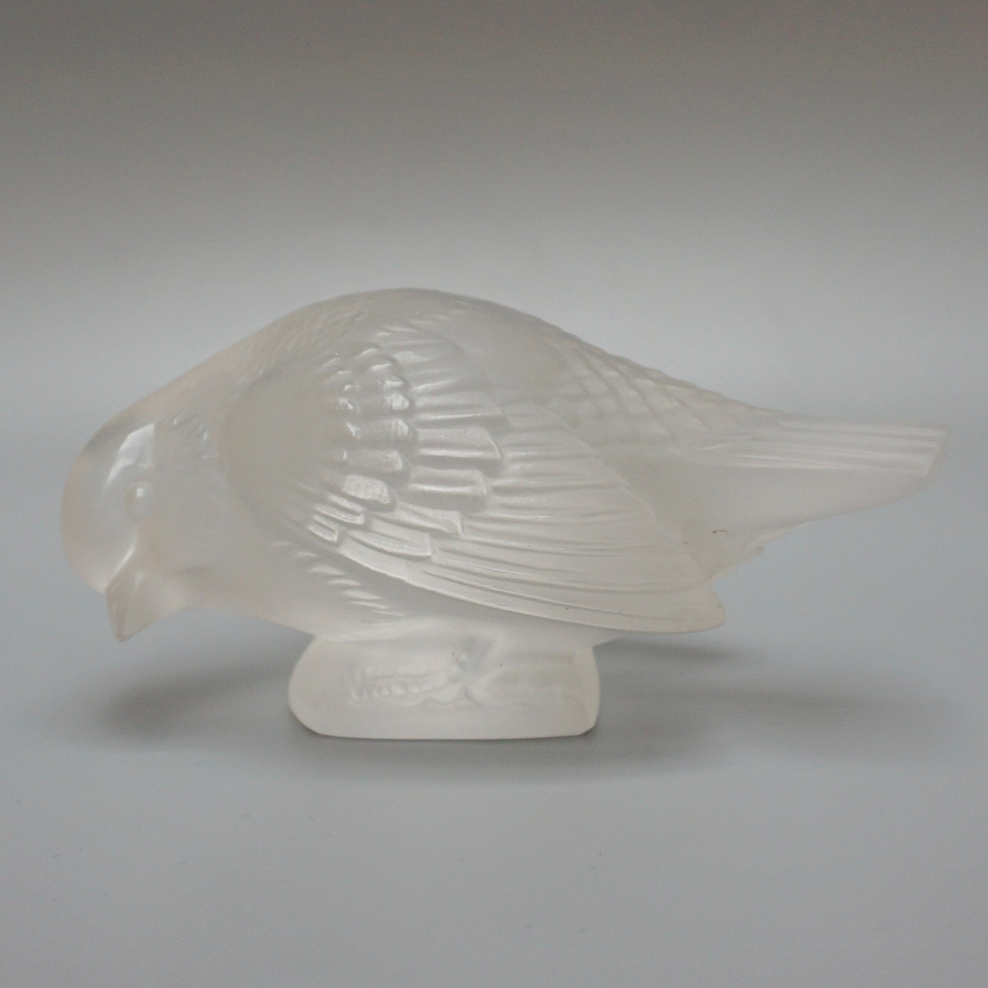 Moineau Sournouis Vintage Rene Lalique Glass Paperweight - Jeroen Markies Art Deco