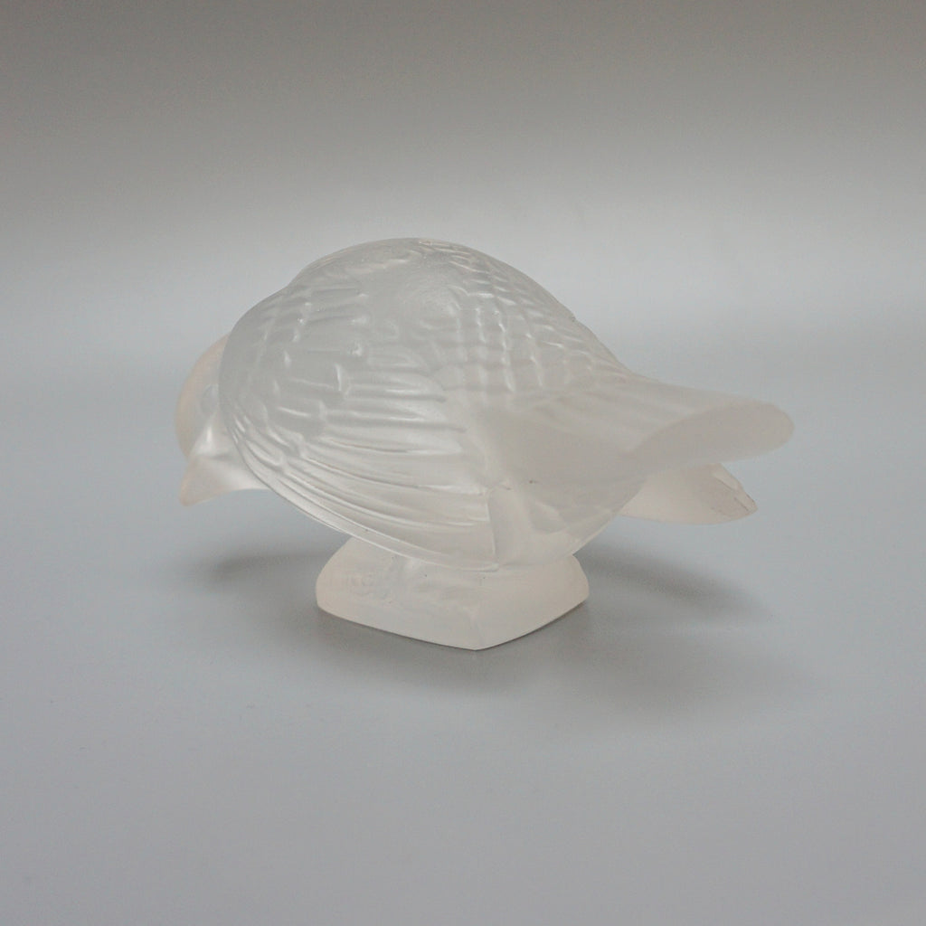 Moineau Sournouis Vintage Rene Lalique Glass Paperweight - Jeroen Markies Art Deco