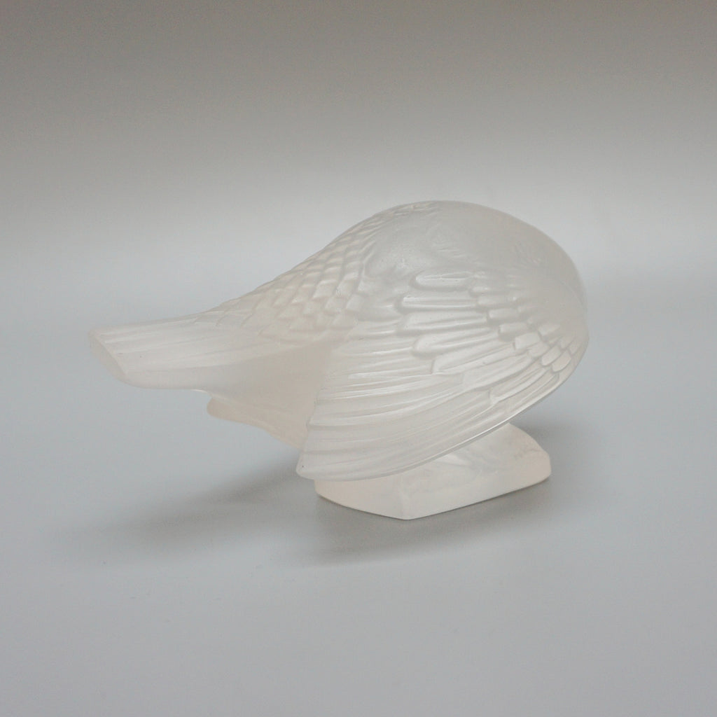 Moineau Sournouis Vintage Rene Lalique Glass Paperweight - Jeroen Markies Art Deco