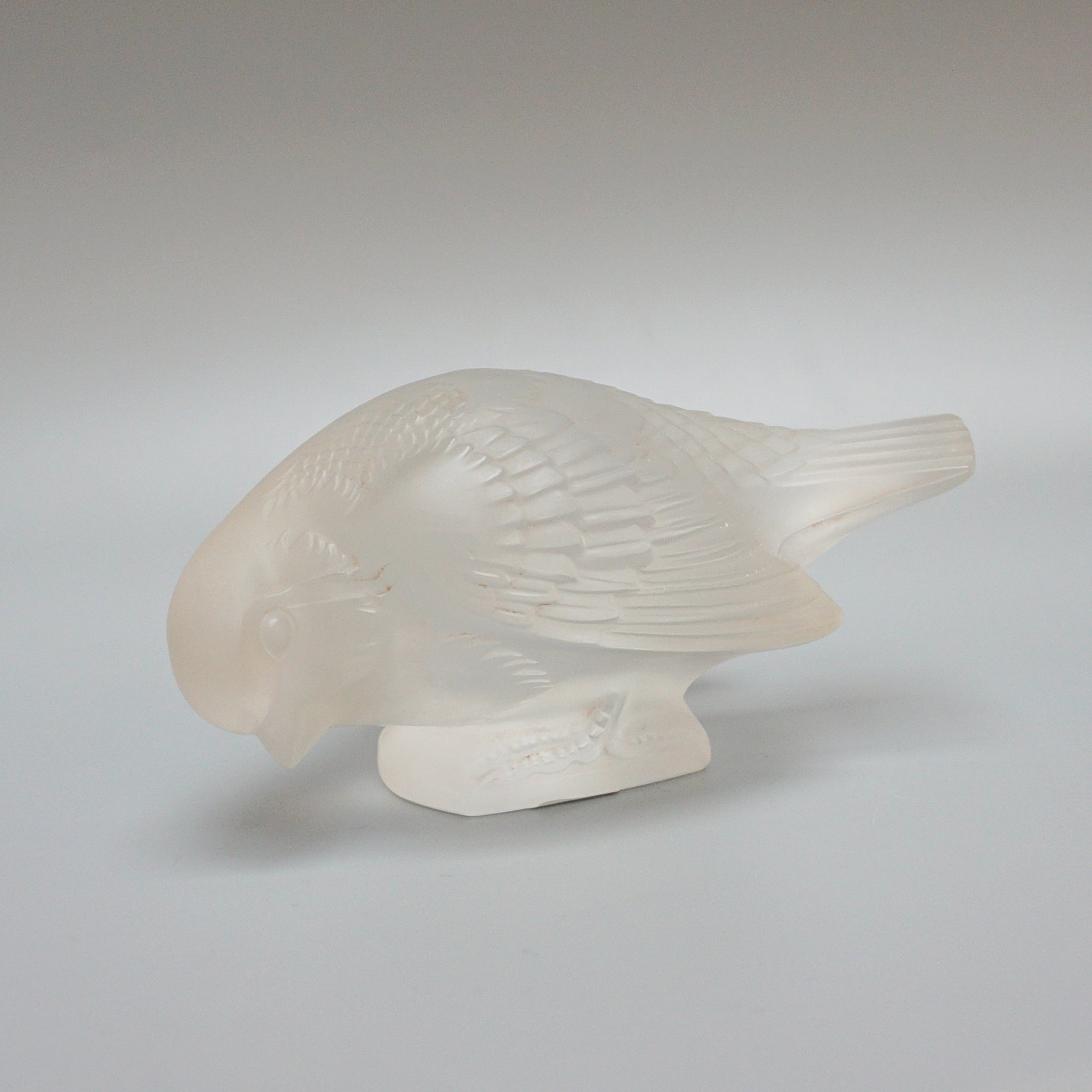 'Moineau Sournois' Lalique Glass Sparrow - Jeroen Markies Art Deco