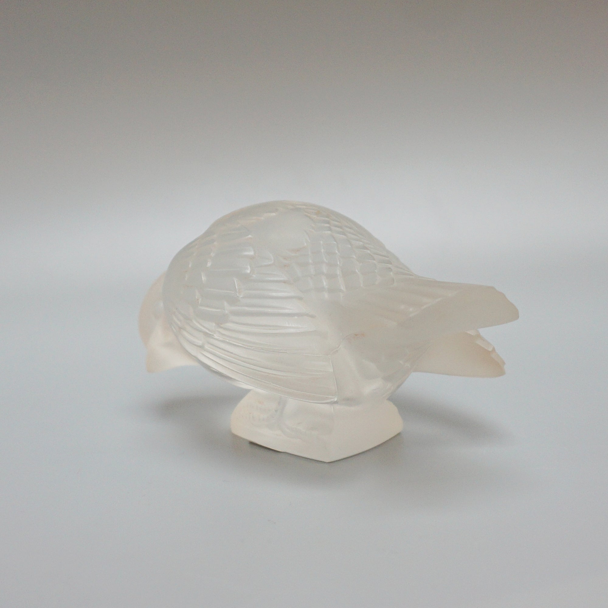 'Moineau Sournois' Lalique Glass Sparrow - Jeroen Markies Art Deco