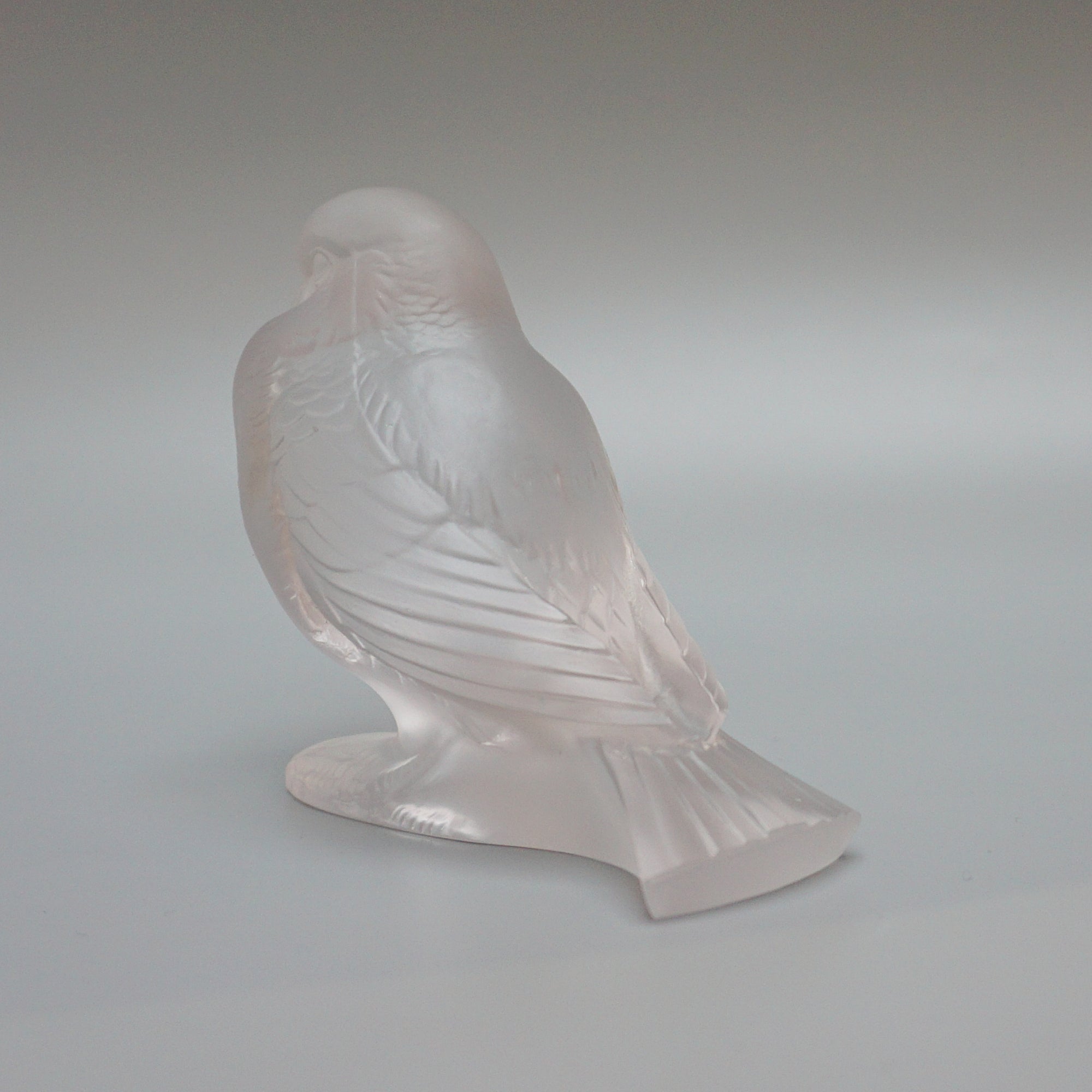 Original Moineau Fier Glass Sparrow Paperweight by Rene Lalique - Jeroen Markies Art Deco