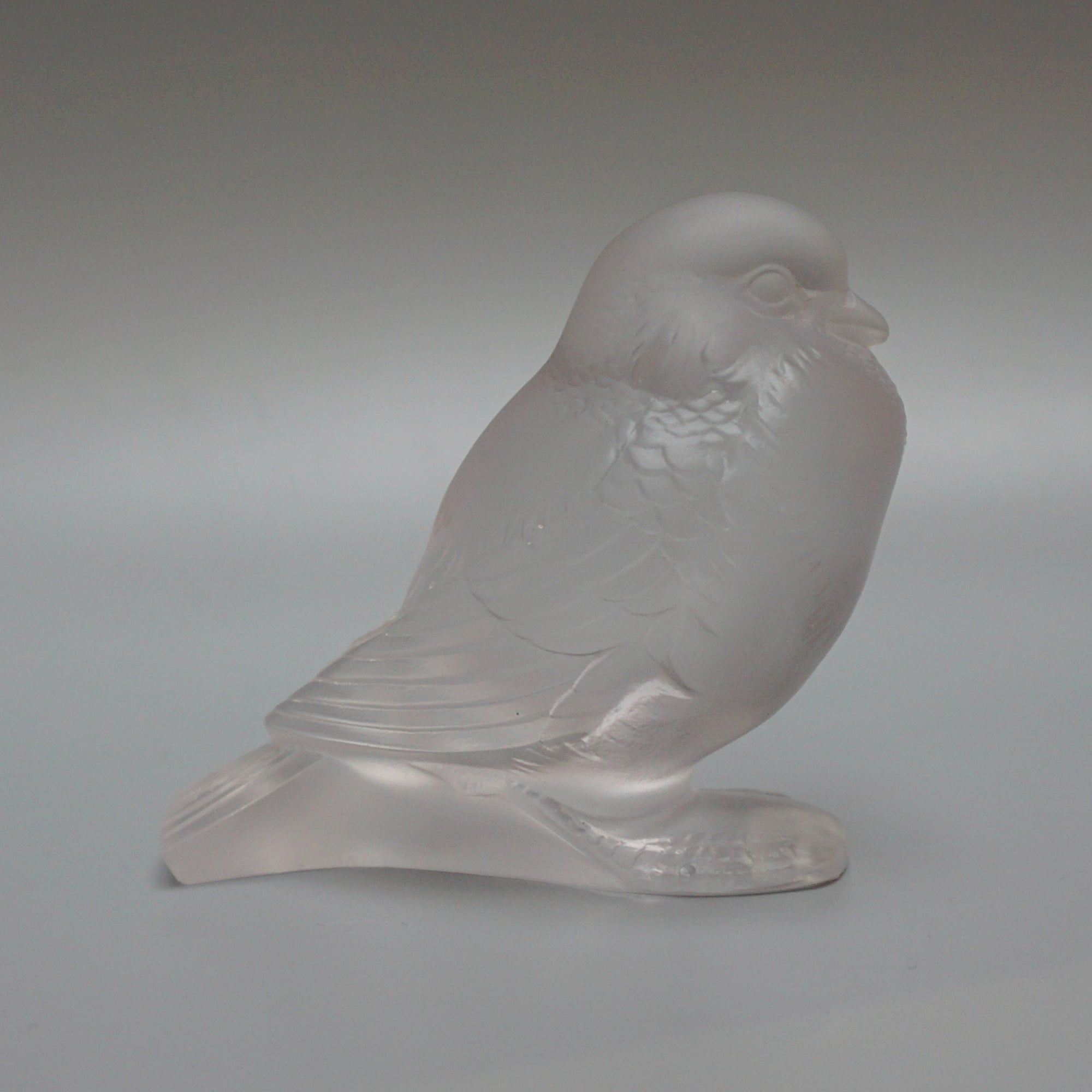 Original Moineau Fier Glass Sparrow Paperweight by Rene Lalique - Jeroen Markies Art Deco