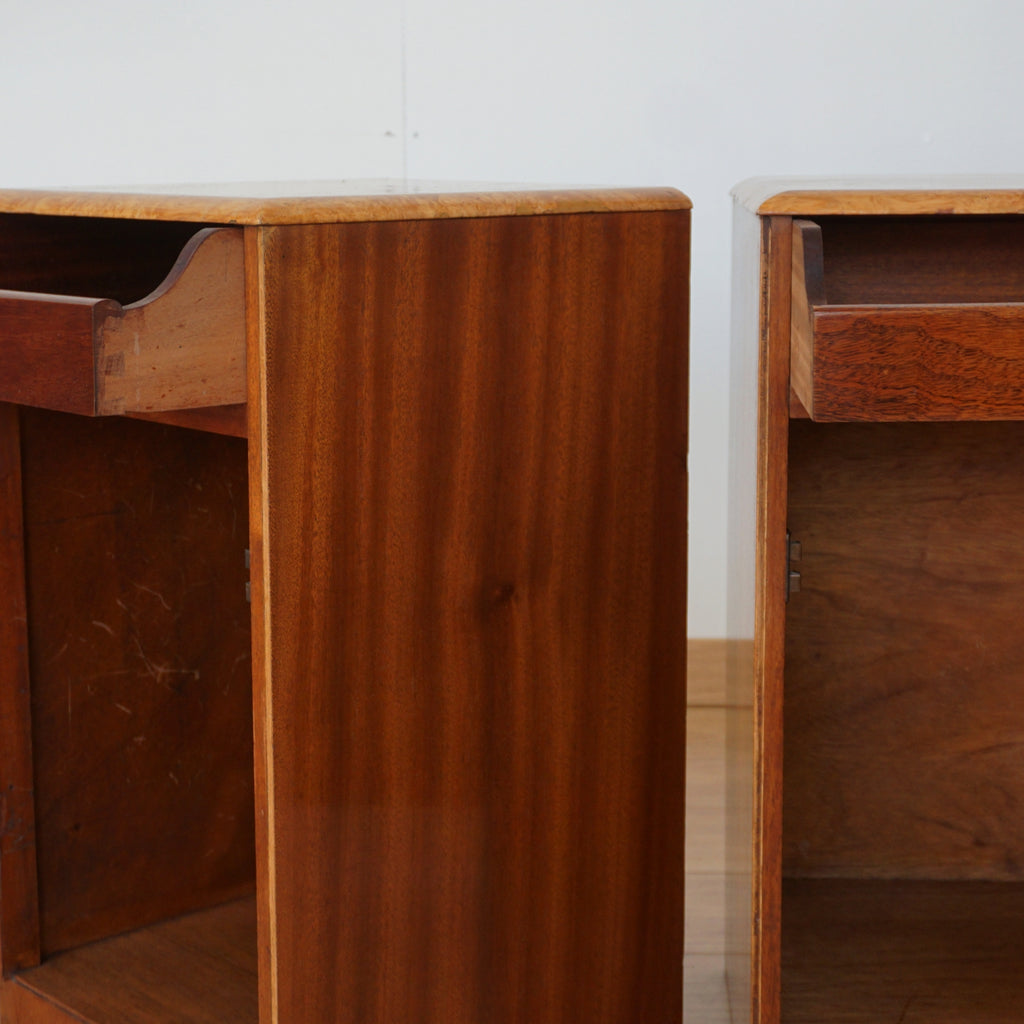 Pair of Art Deco Bedside Cabinets by Harry & Lou Epstein - Jeroen Markies Art Deco
