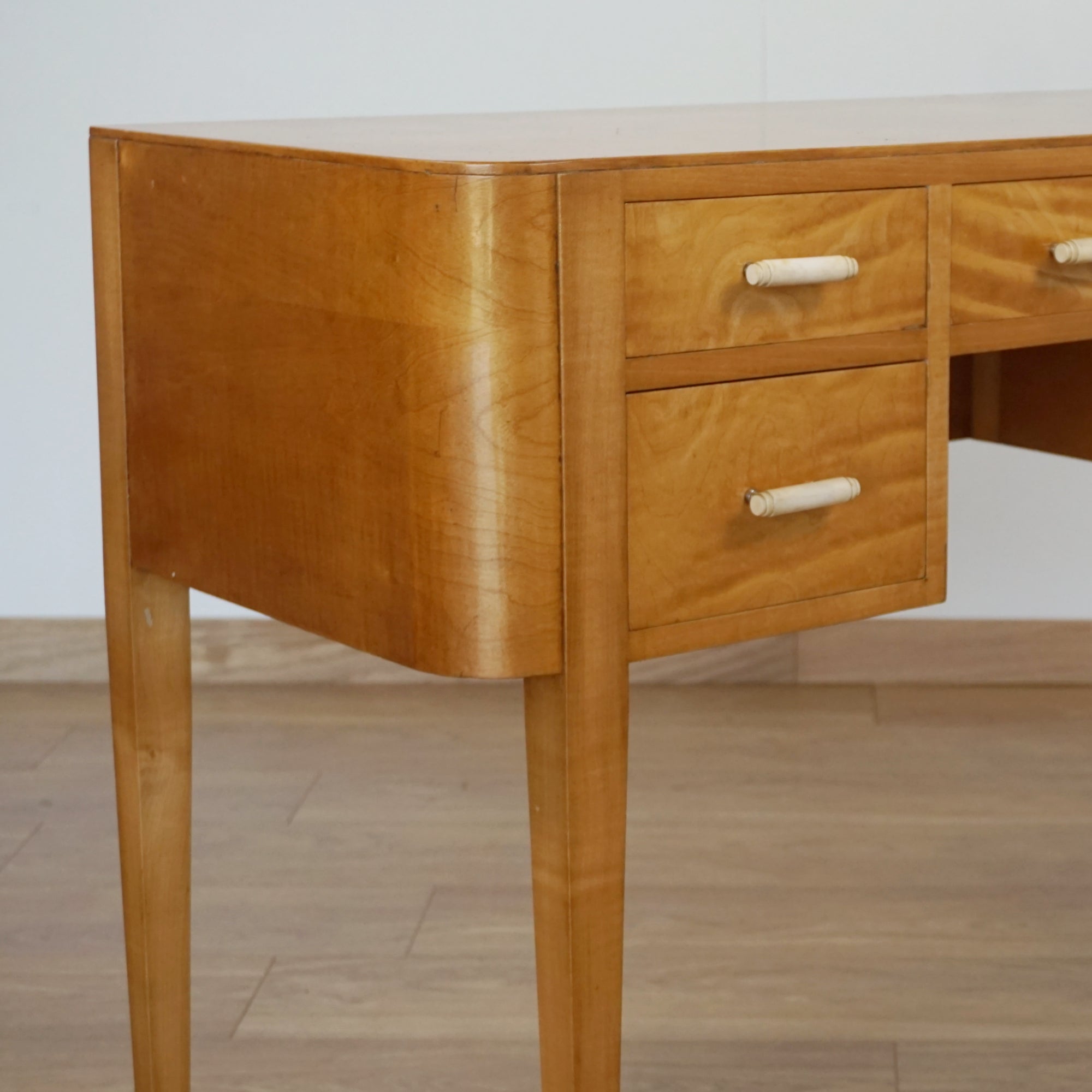 Art Deco Satinwood Writing Desk - Jeroen Markies Art Deco