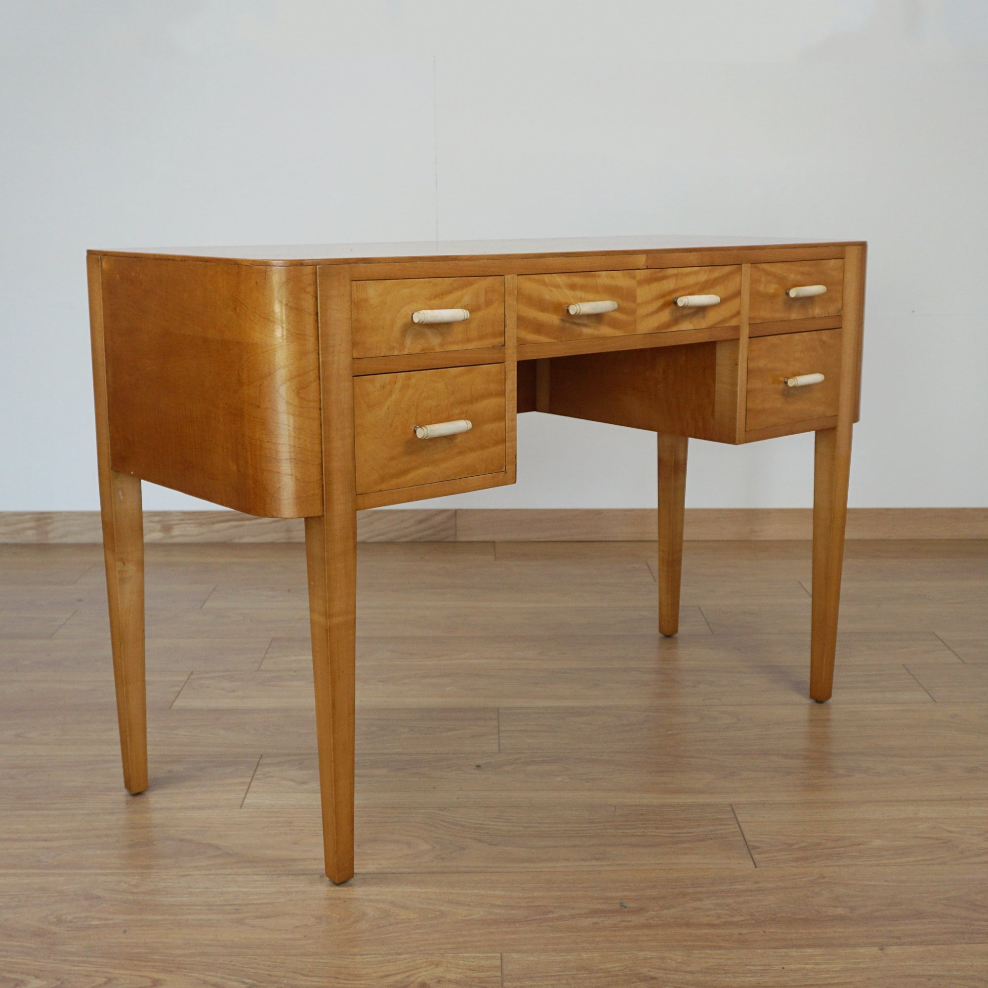 Art Deco Satinwood Writing Desk - Jeroen Markies Art Deco