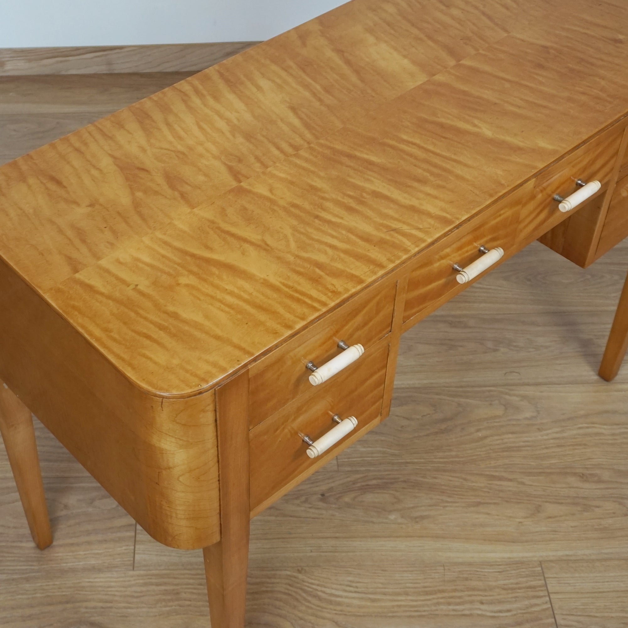 Art Deco Satinwood Writing Desk - Jeroen Markies Art Deco