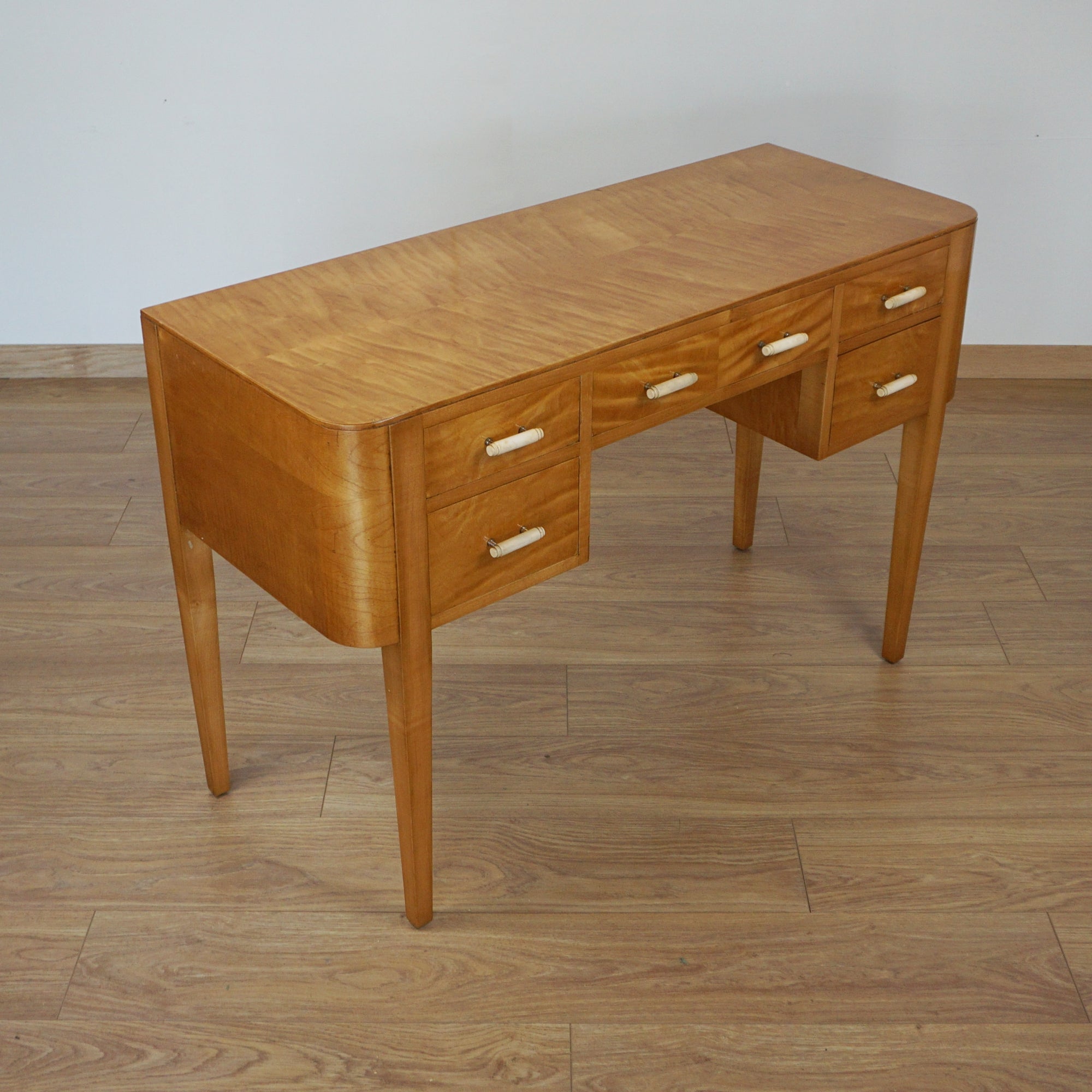 Art Deco Satinwood Writing Desk - Jeroen Markies Art Deco