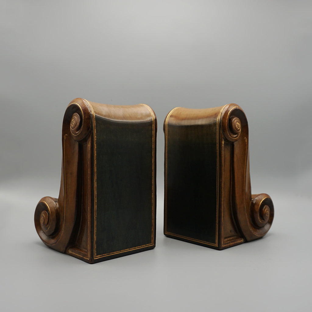 A Pair of Art Deco Bookends by Asprey's of London RESERVED