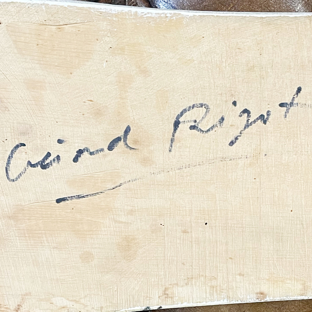 Gerard Rigot (B. 1929) Carved Bench