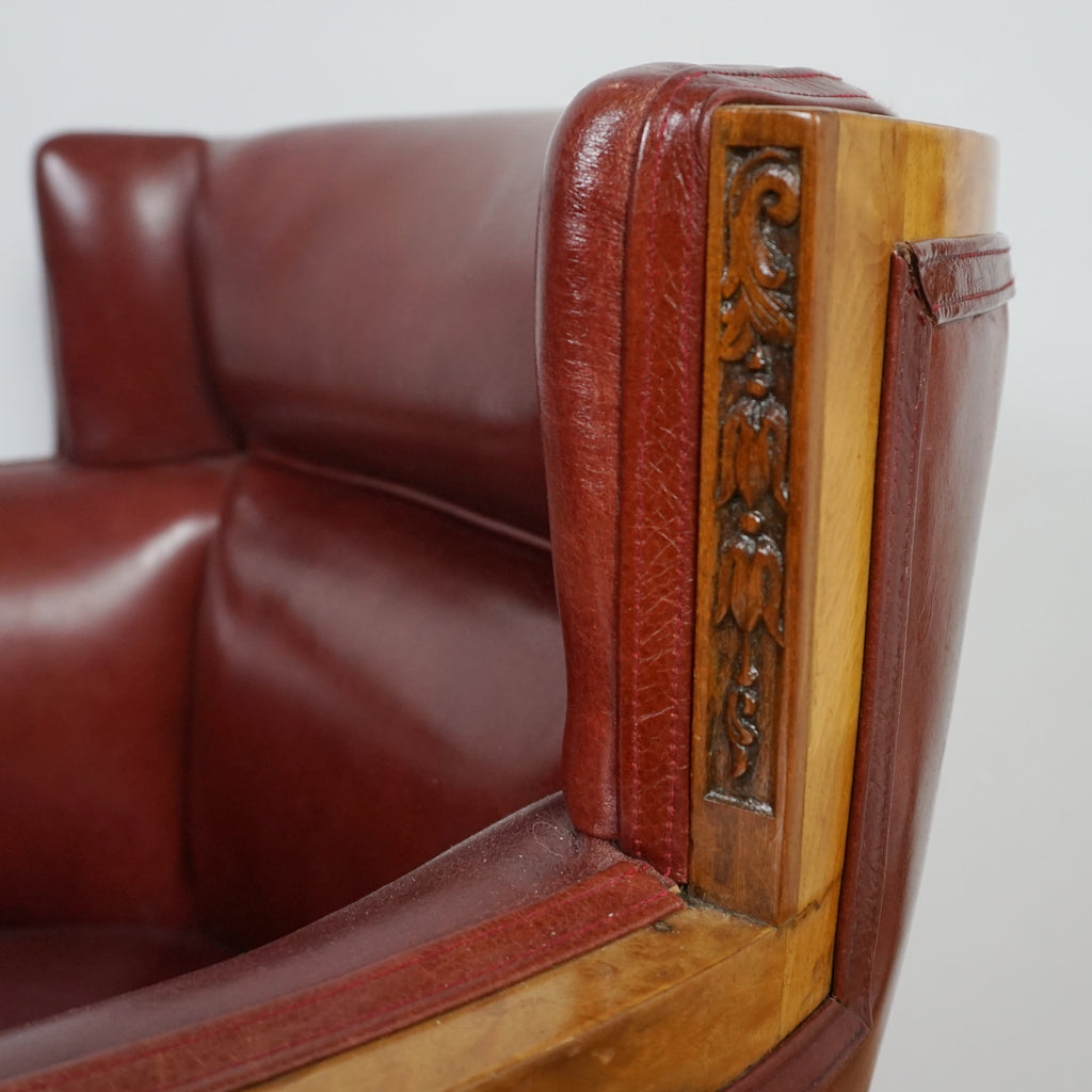 Pair of Art Deco Armchairs by Harry & Lou Epstein