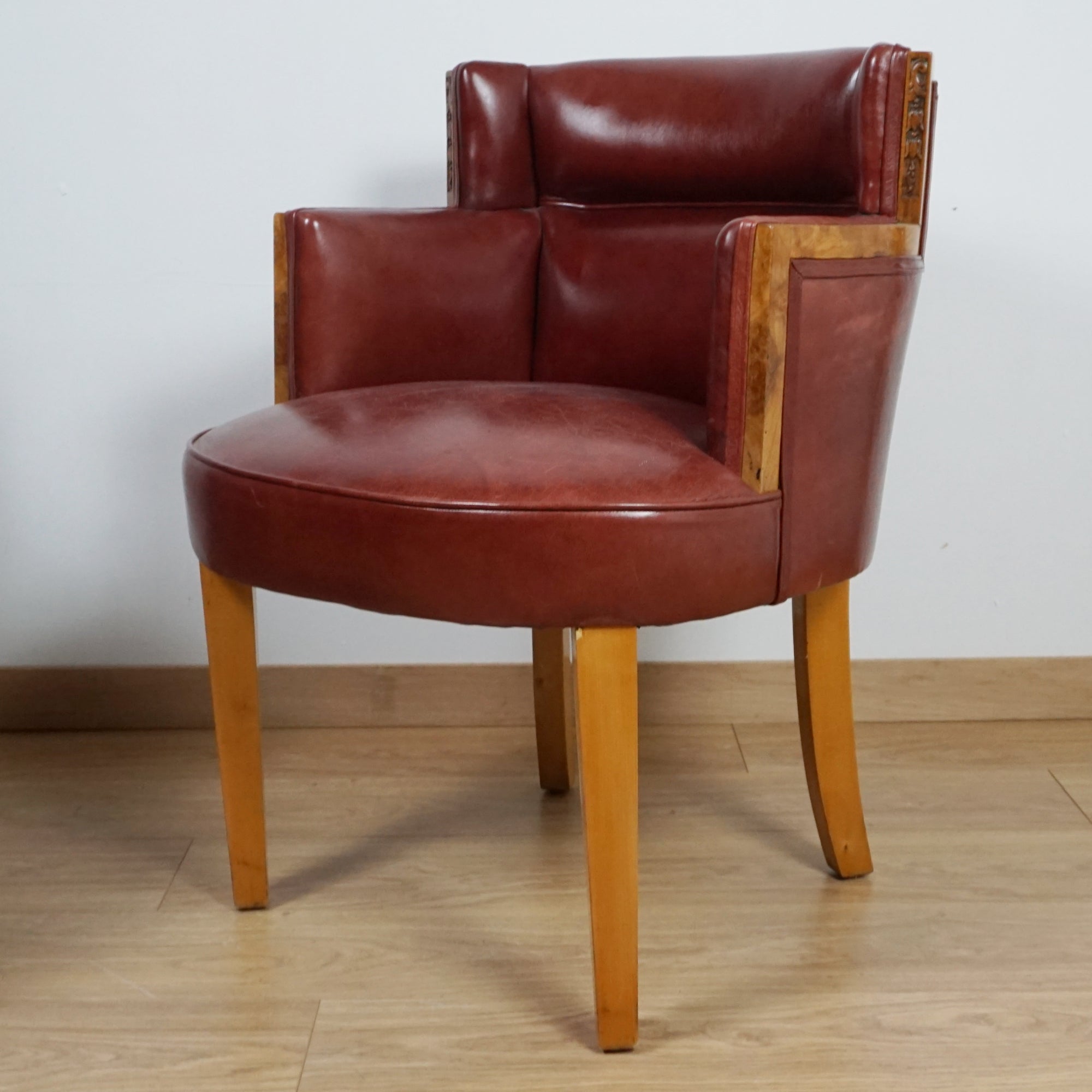 Pair of Art Deco Armchairs by Harry & Lou Epstein