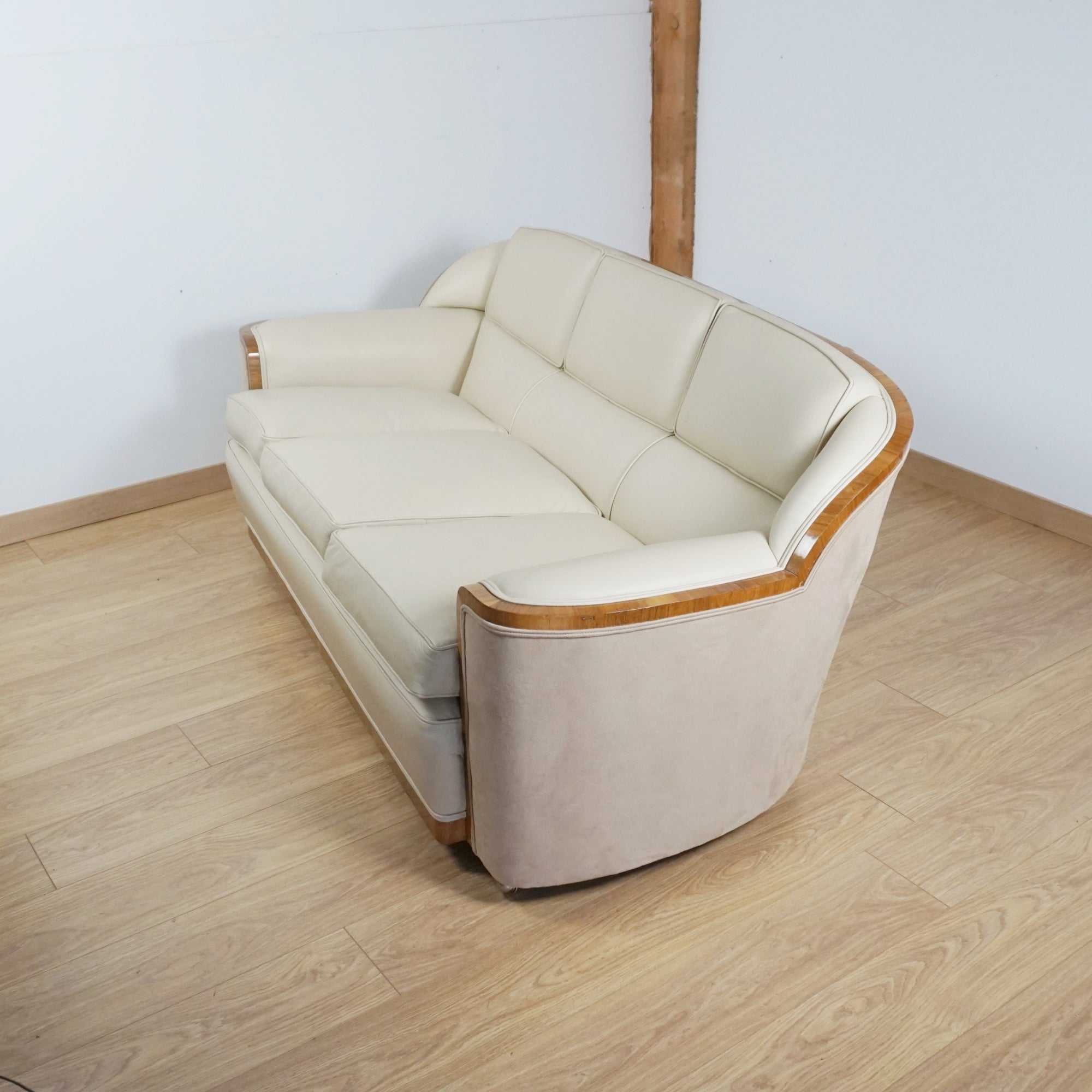 Art Deco Bankers Sofa by Harry & Lou Epstein