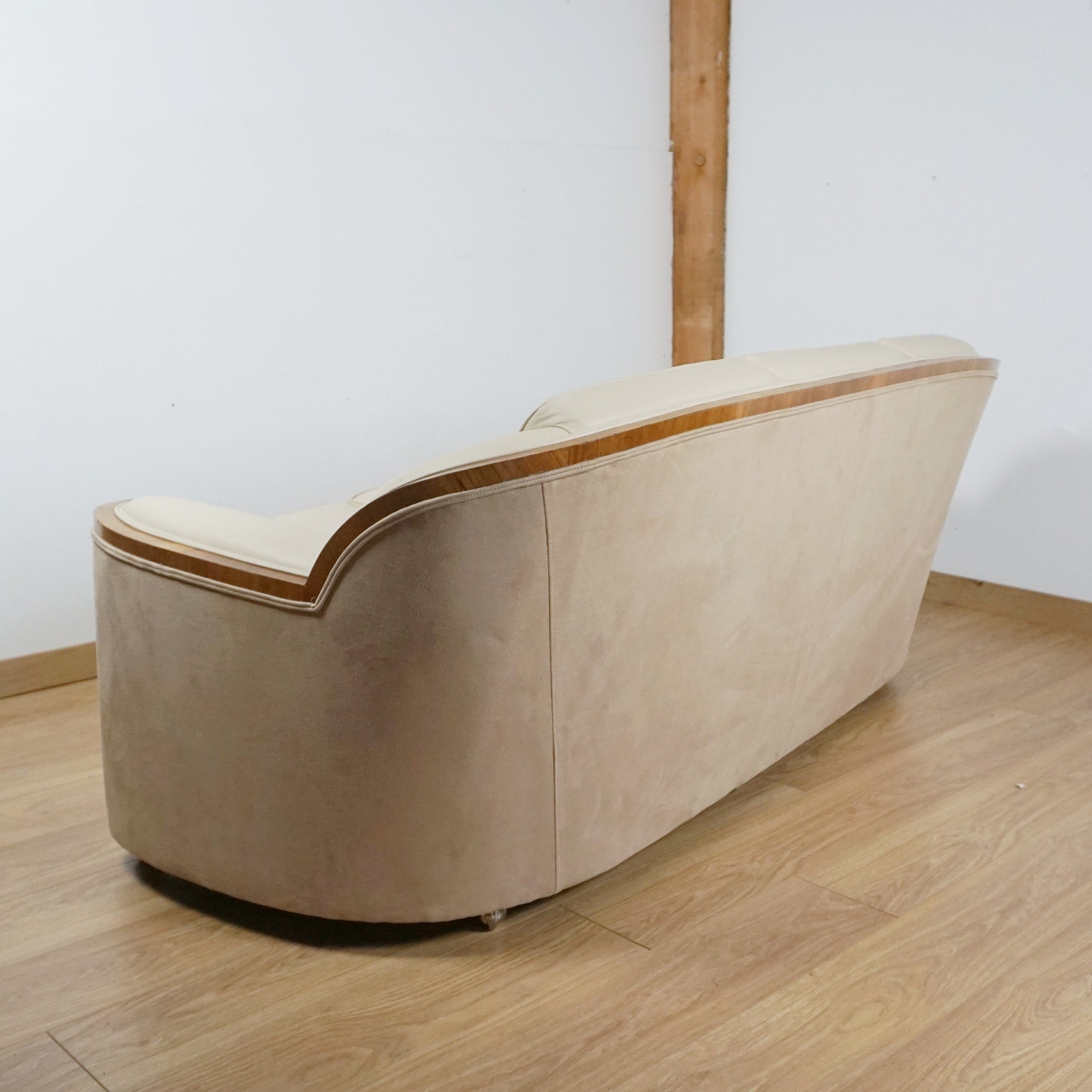 Art Deco Bankers Sofa by Harry & Lou Epstein