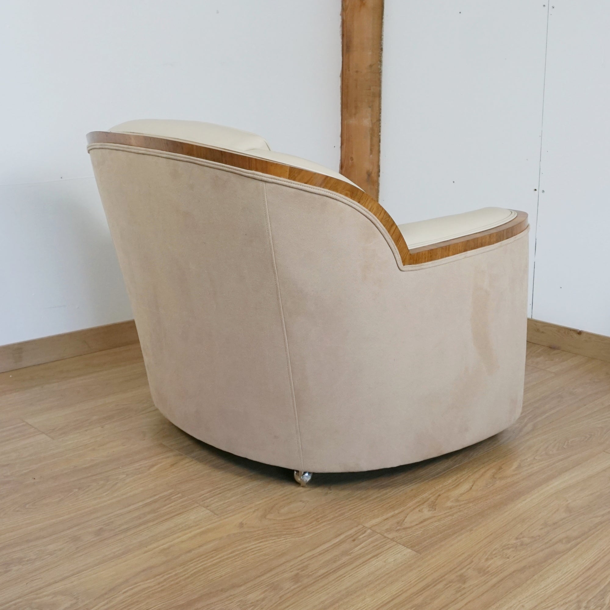 Pair of Art Deco Bankers Chairs by Harry & Lou Epstein