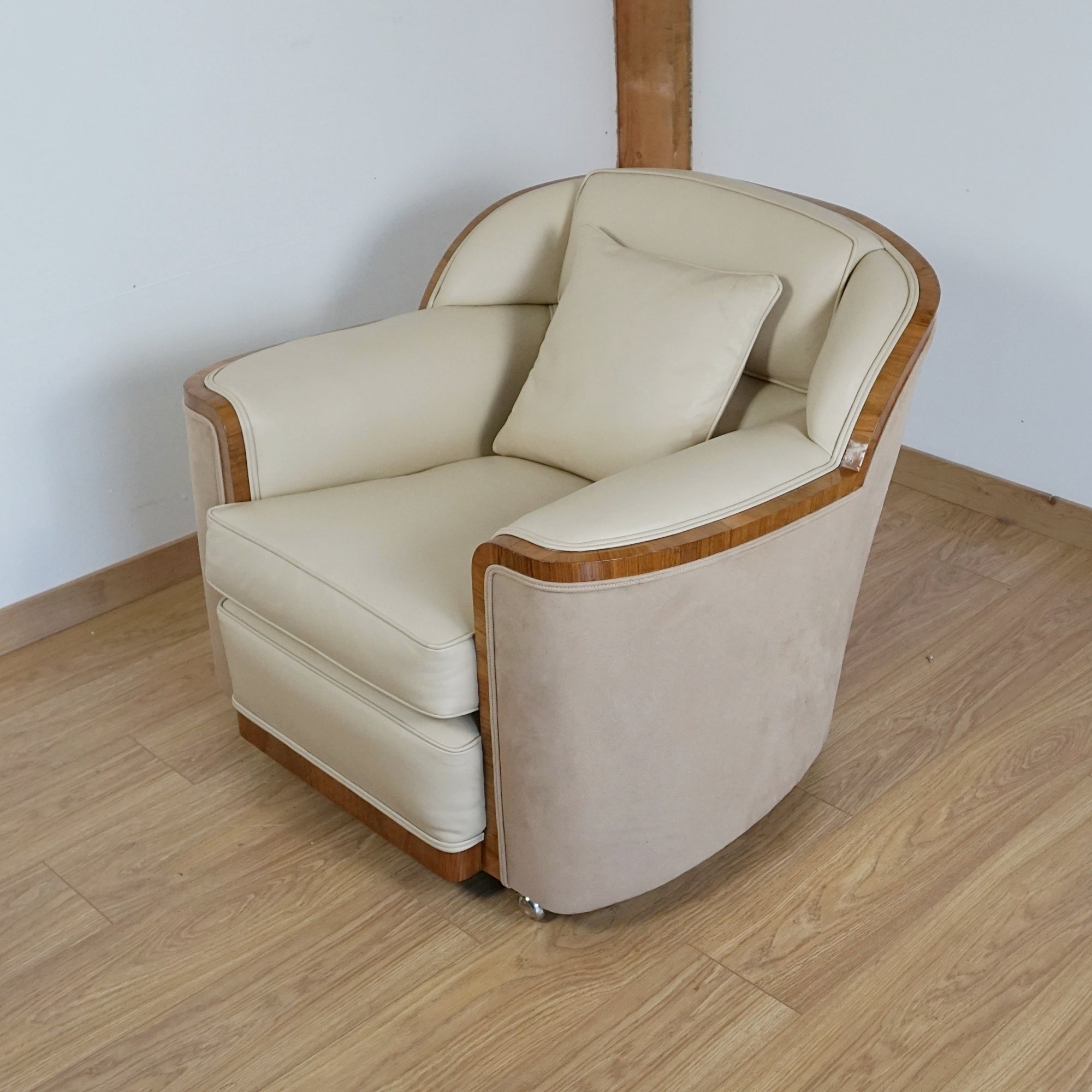 Pair of Art Deco Bankers Chairs by Harry & Lou Epstein