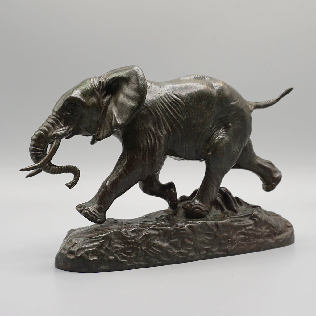 Elephant Du Senegal Bronze by Antoine-Louis Barye - Jeroen Markies Art Deco