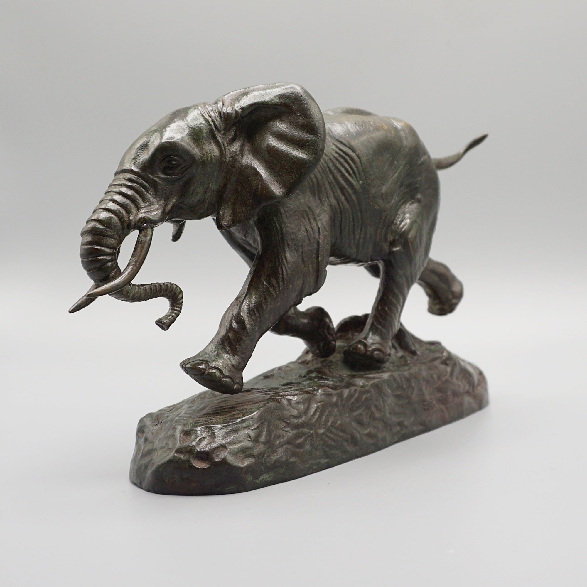 Elephant Du Senegal Bronze by Antoine-Louis Barye - Jeroen Markies Art Deco
