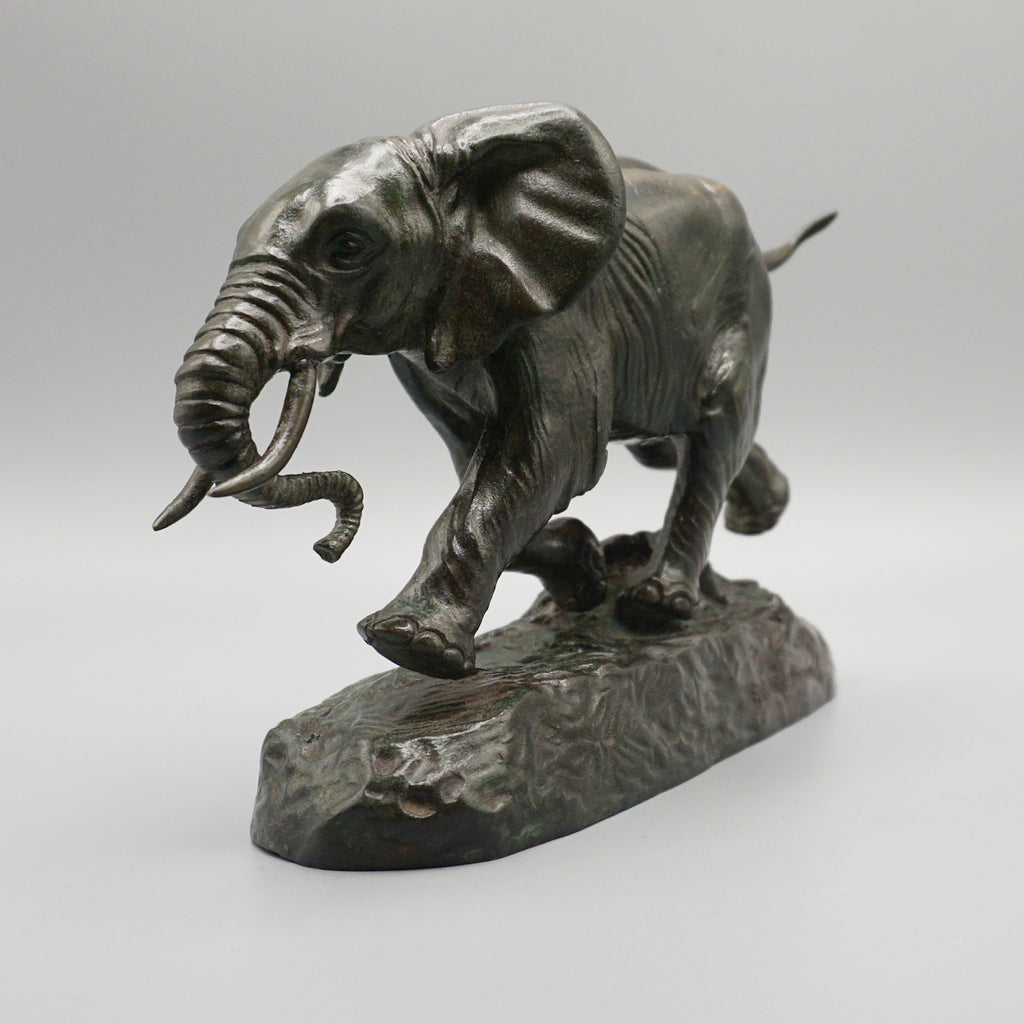 Elephant Du Senegal Bronze by Antoine-Louis Barye - Jeroen Markies Art Deco