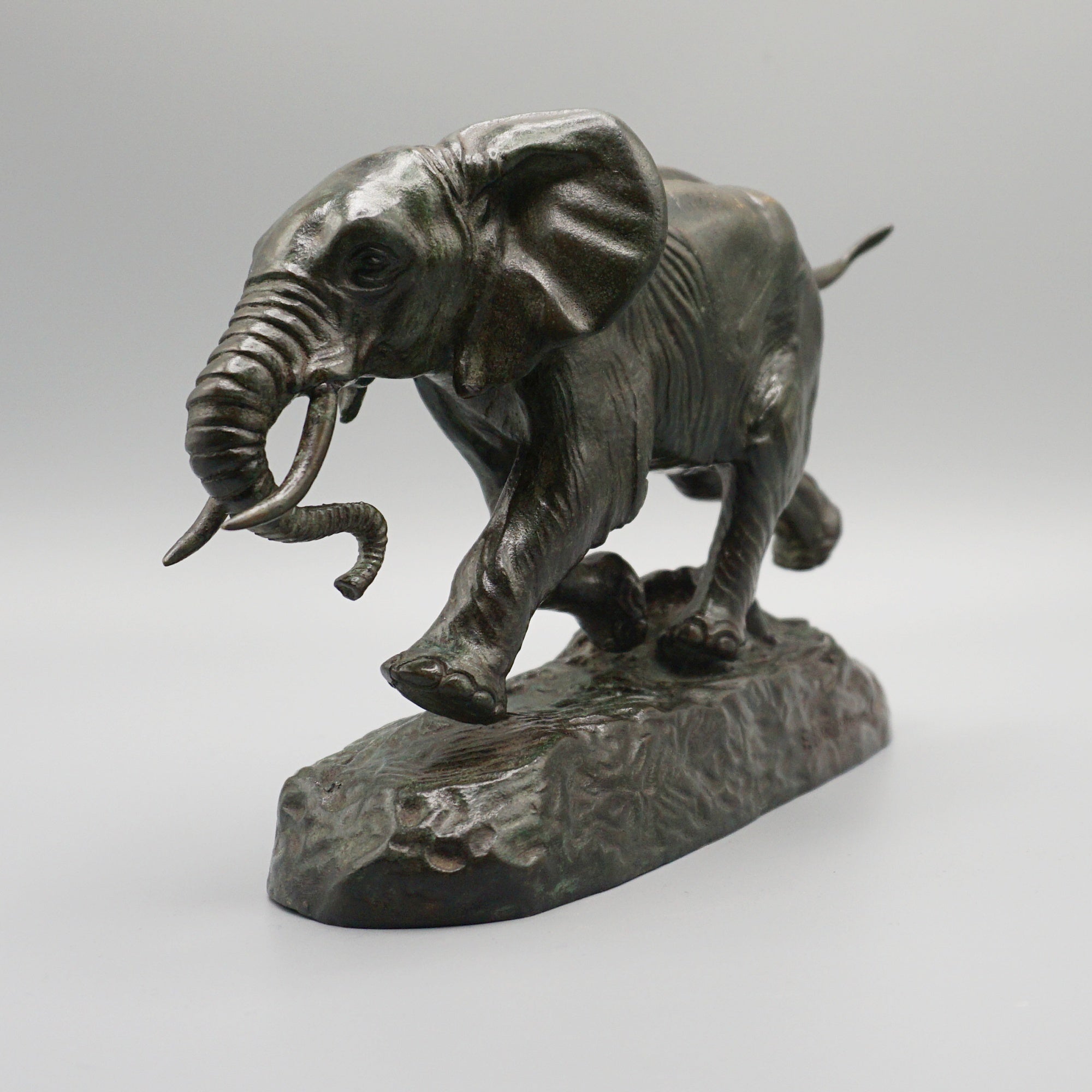 Elephant Du Senegal Bronze by Antoine-Louis Barye - Jeroen Markies Art Deco