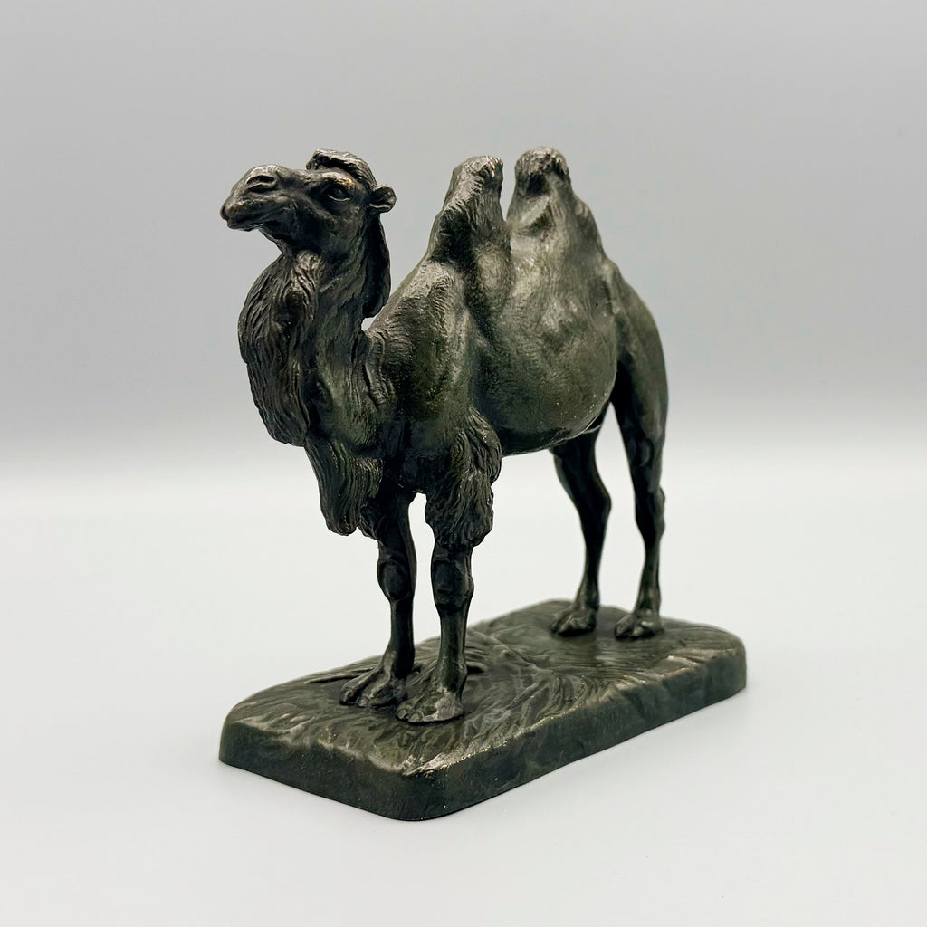 Bactrian Camel by Alfred Barye Bronze Sculpture Circa 1880 | Markies Antiques Ltd