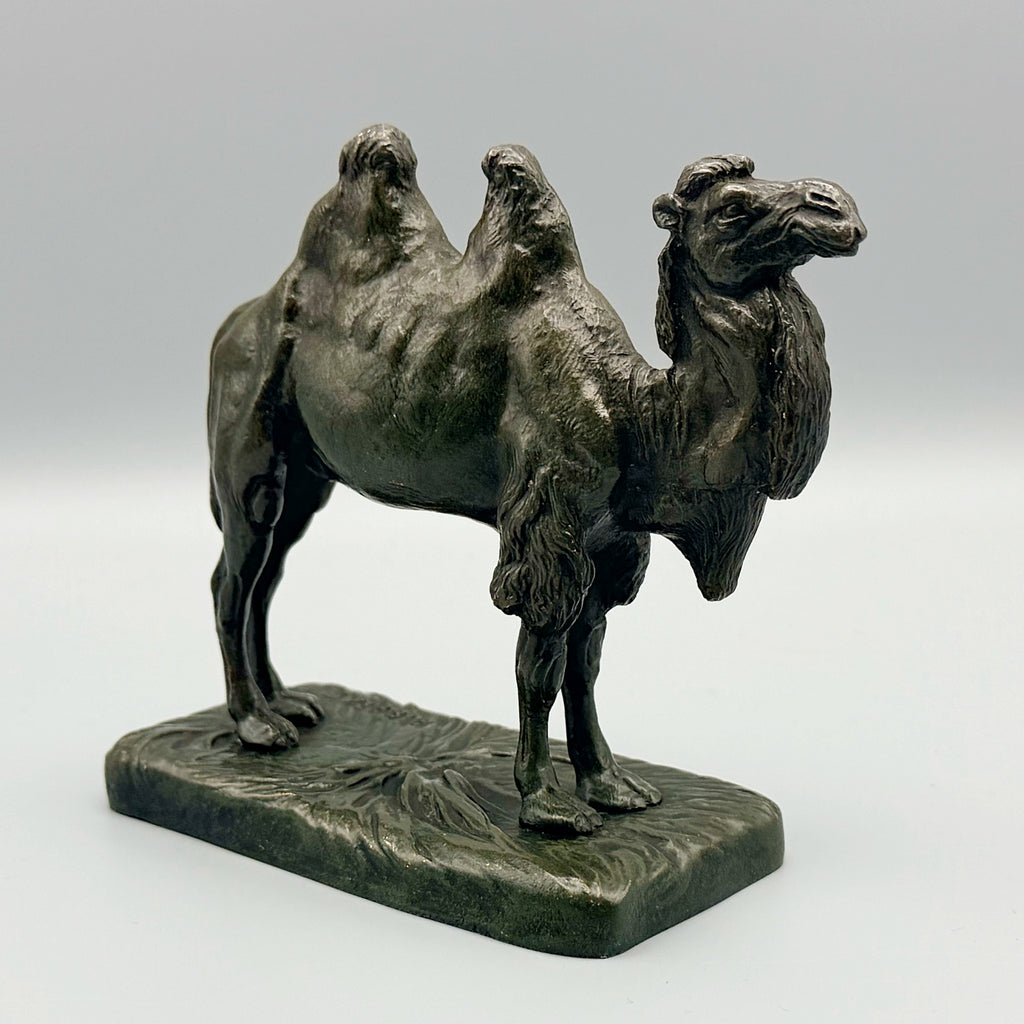 Bactrian Camel by Alfred Barye Bronze Sculpture Circa 1880 | Markies Antiques Ltd