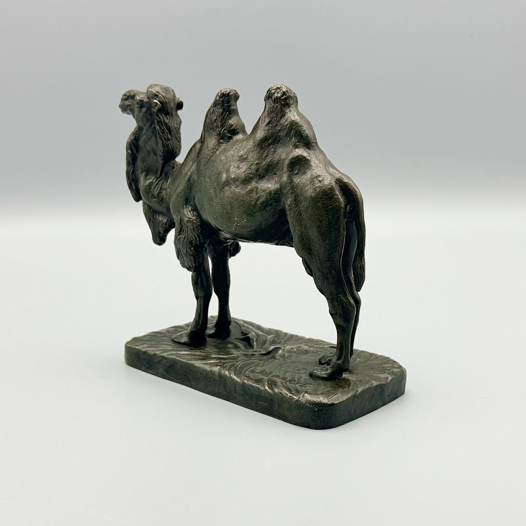 Bactrian Camel by Alfred Barye Bronze Sculpture Circa 1880 | Markies Antiques Ltd