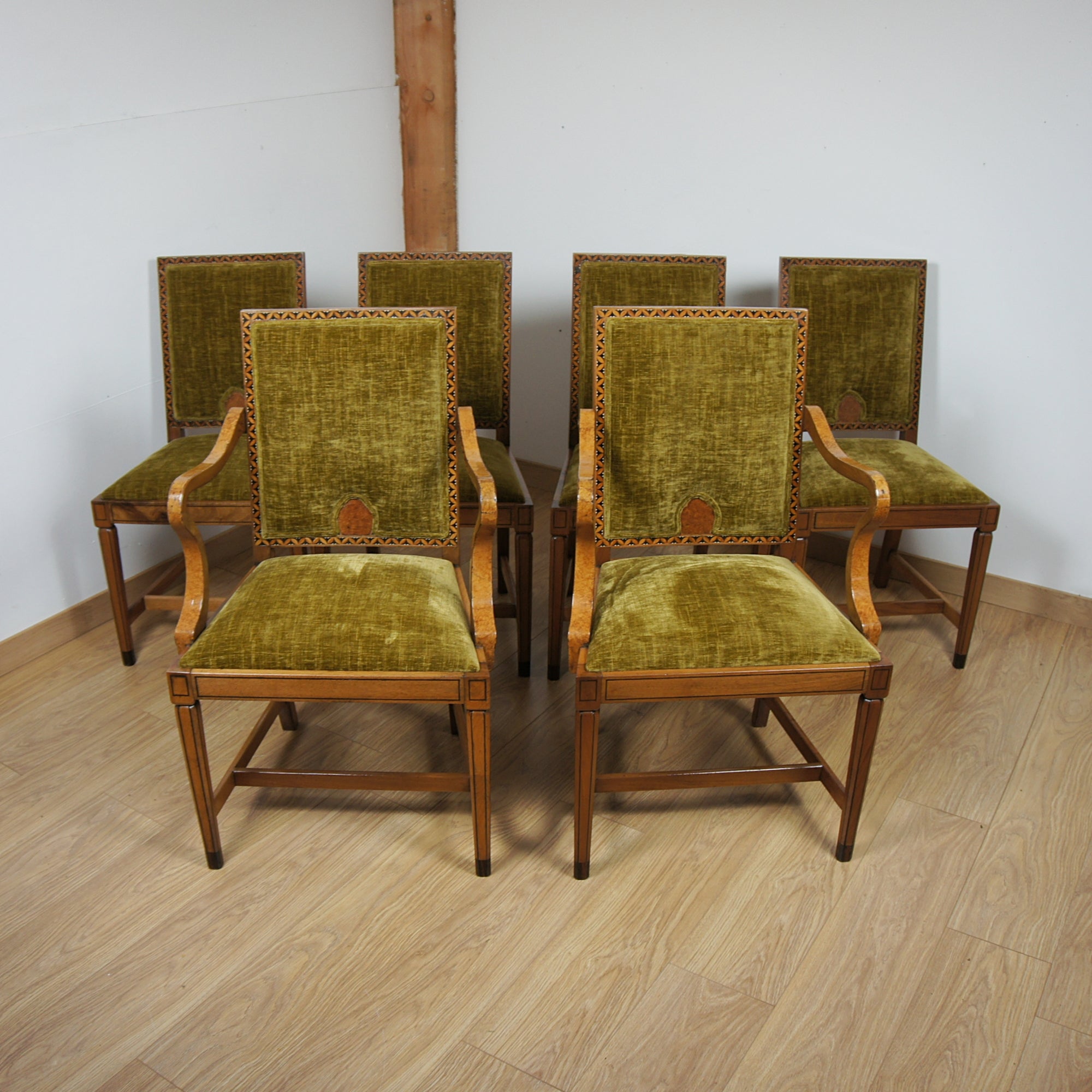 Art Deco Six Seater Dining Suite