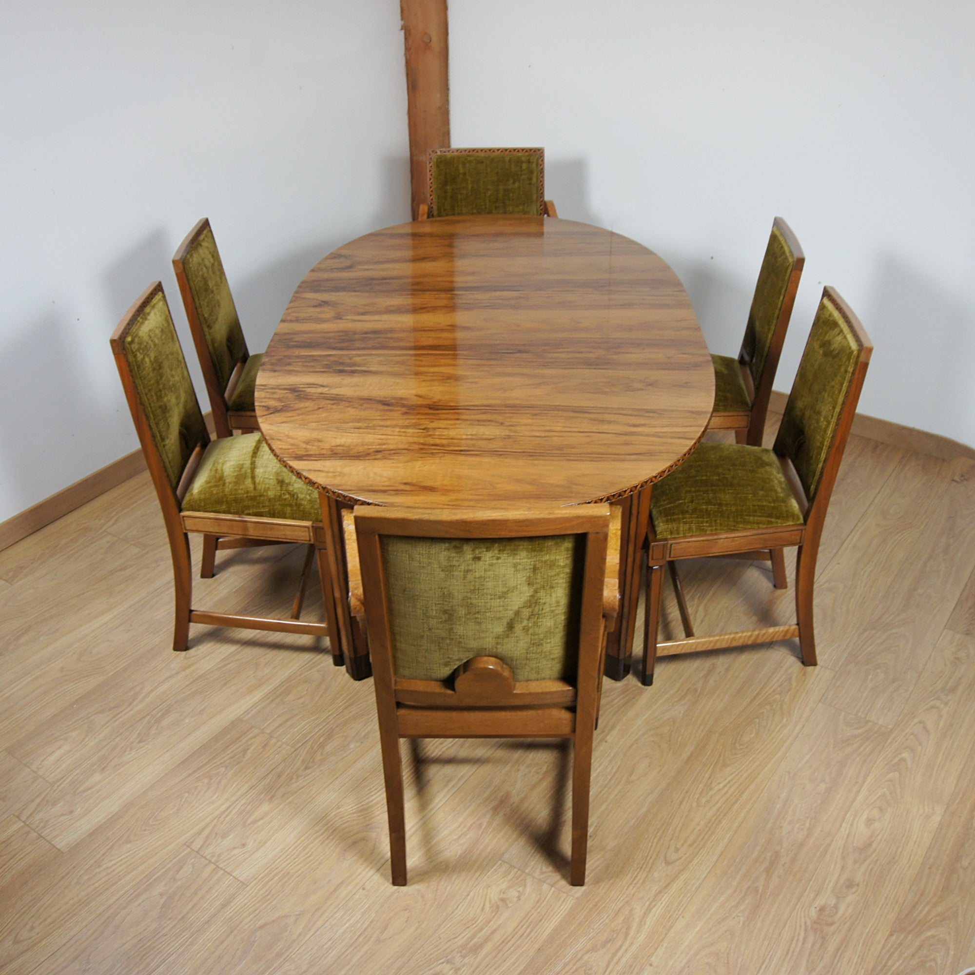 Art Deco Six Seater Dining Suite