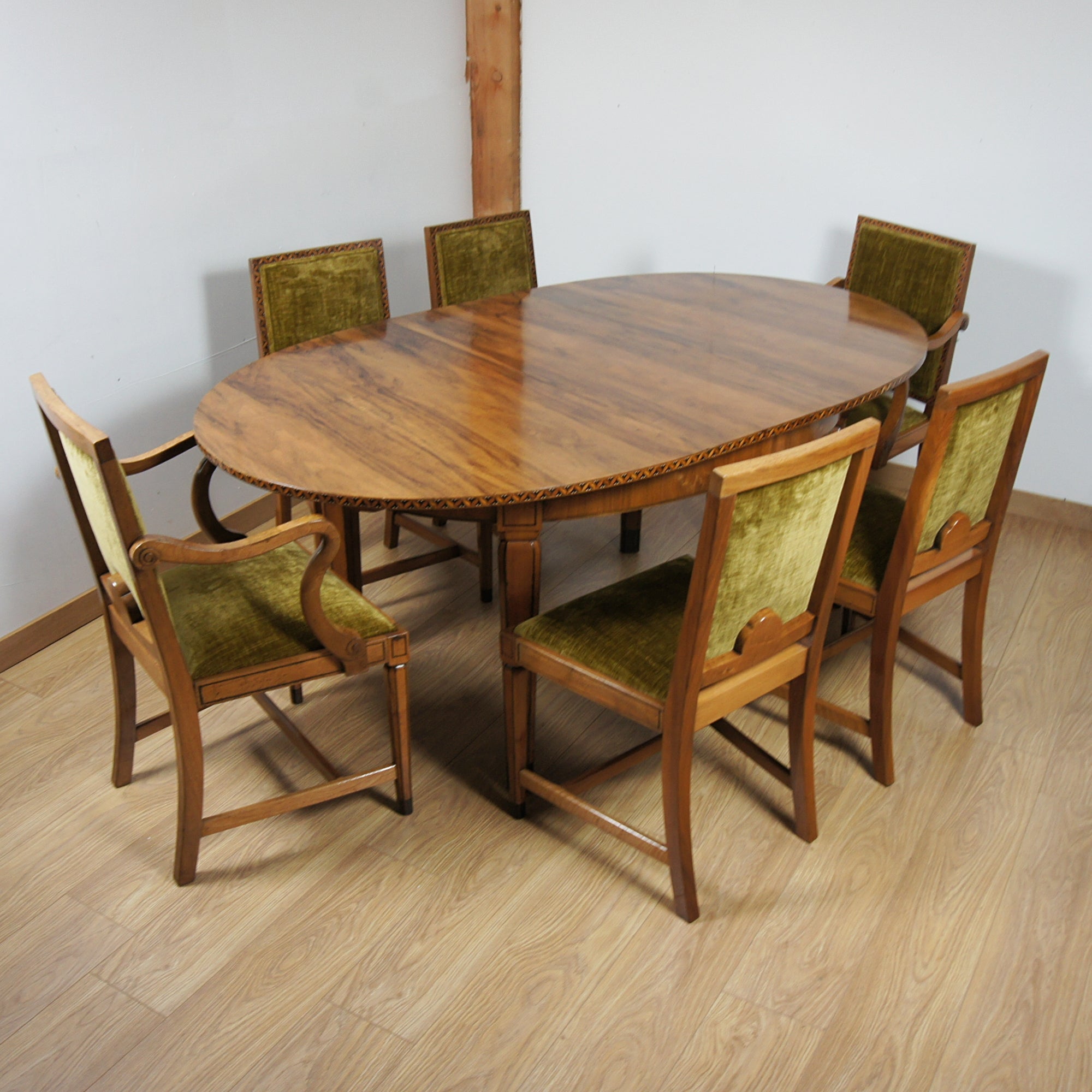 Art Deco Six Seater Dining Suite