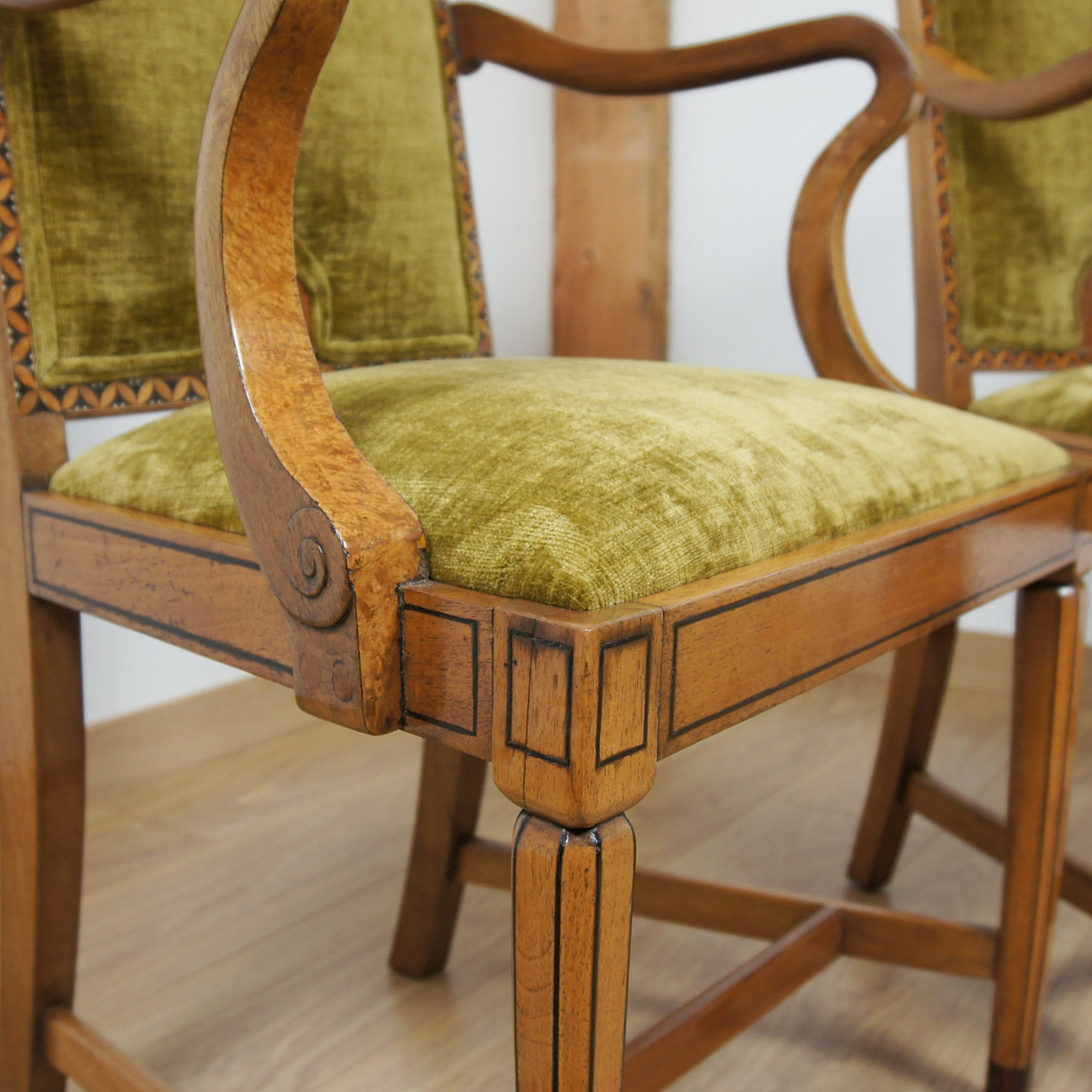 Art Deco Six Seater Dining Suite