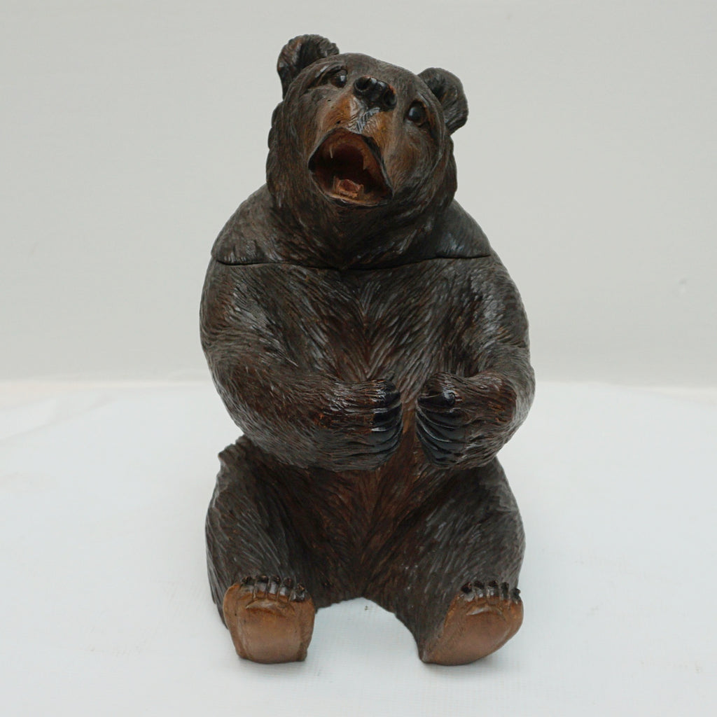 Black Forest Bear Tobacco Jar - Jeroen Markies Art Deco