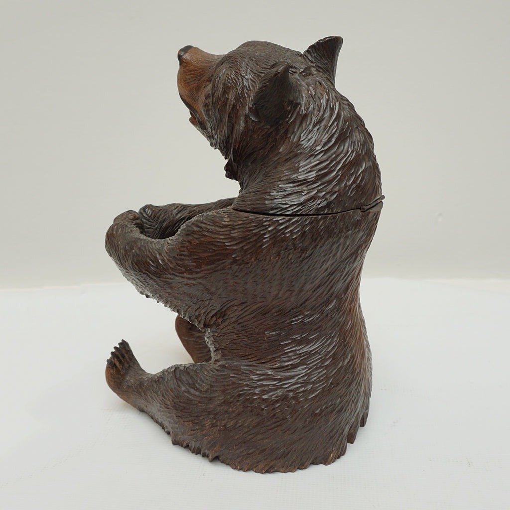Black Forest Bear Tobacco Jar - Jeroen Markies Art Deco