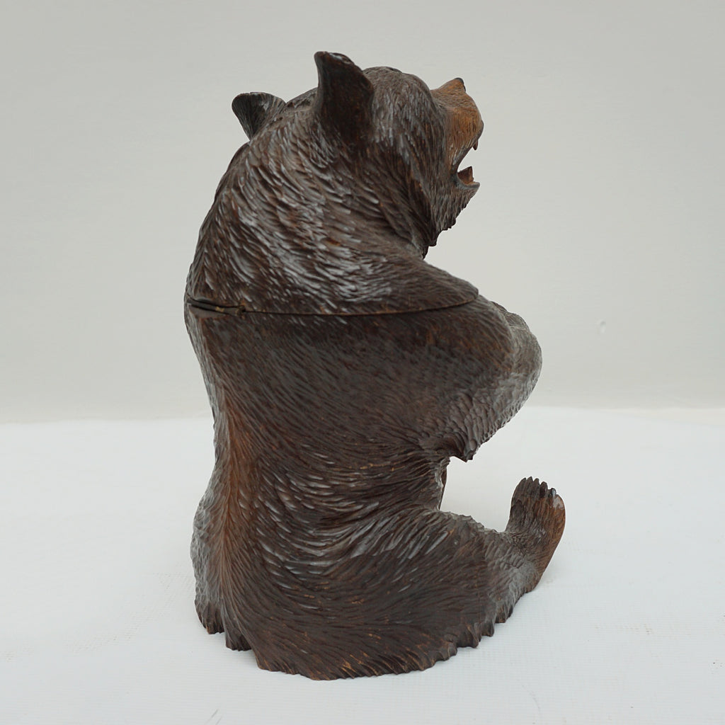Black Forest Bear Tobacco Jar - Jeroen Markies Art Deco
